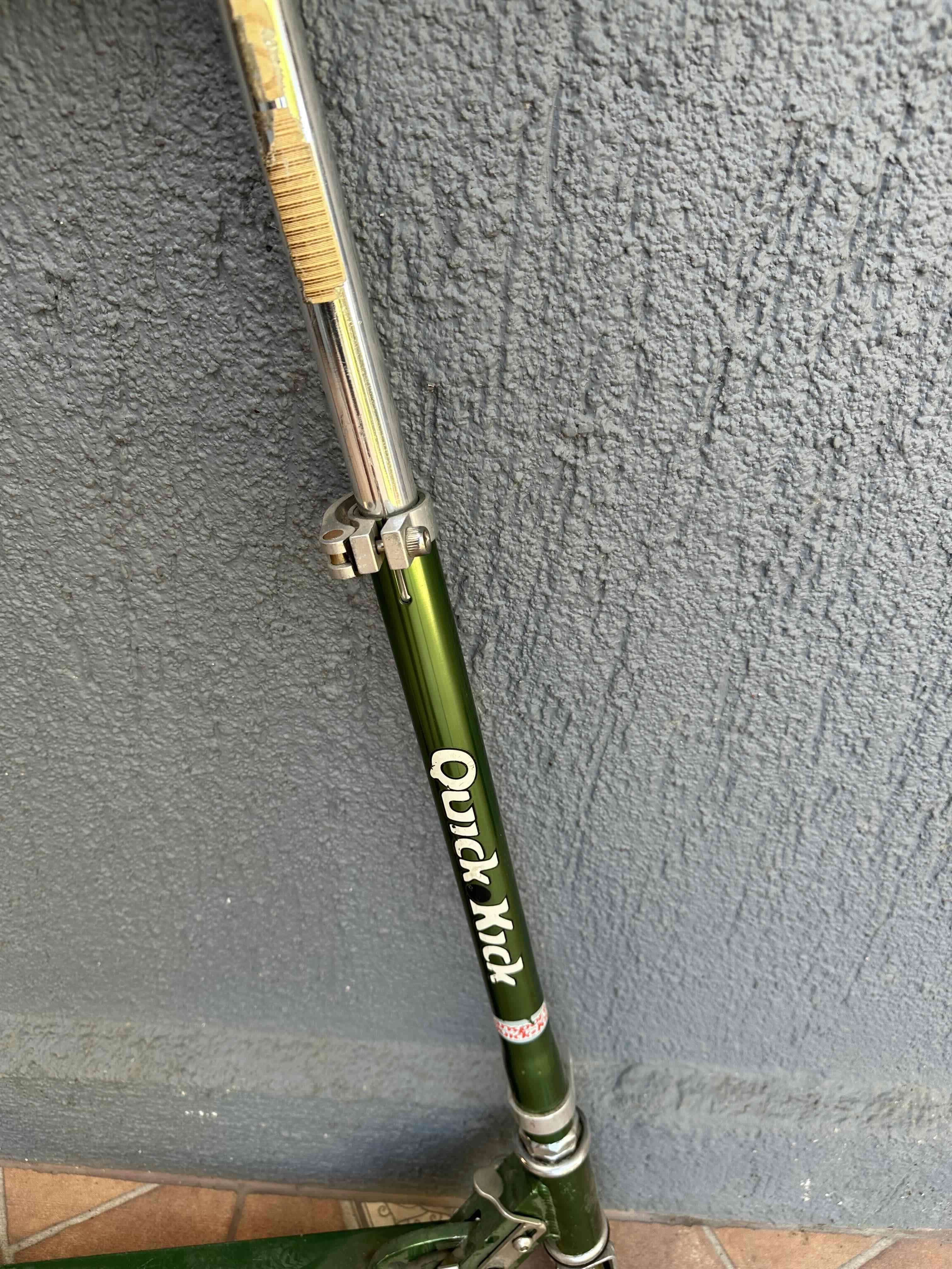 Scooter verde Quick Kick