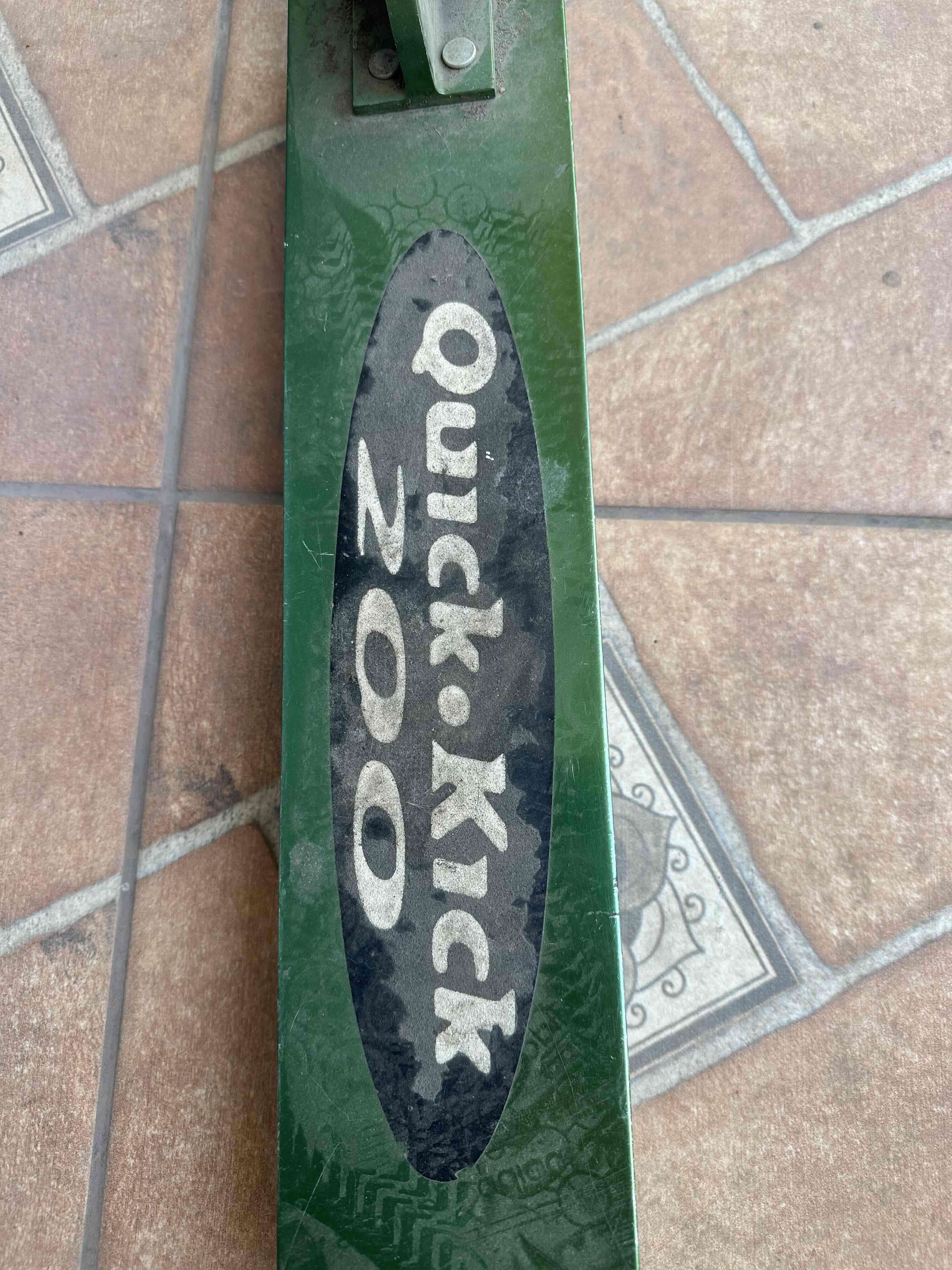 Scooter verde Quick Kick - miniatura 2