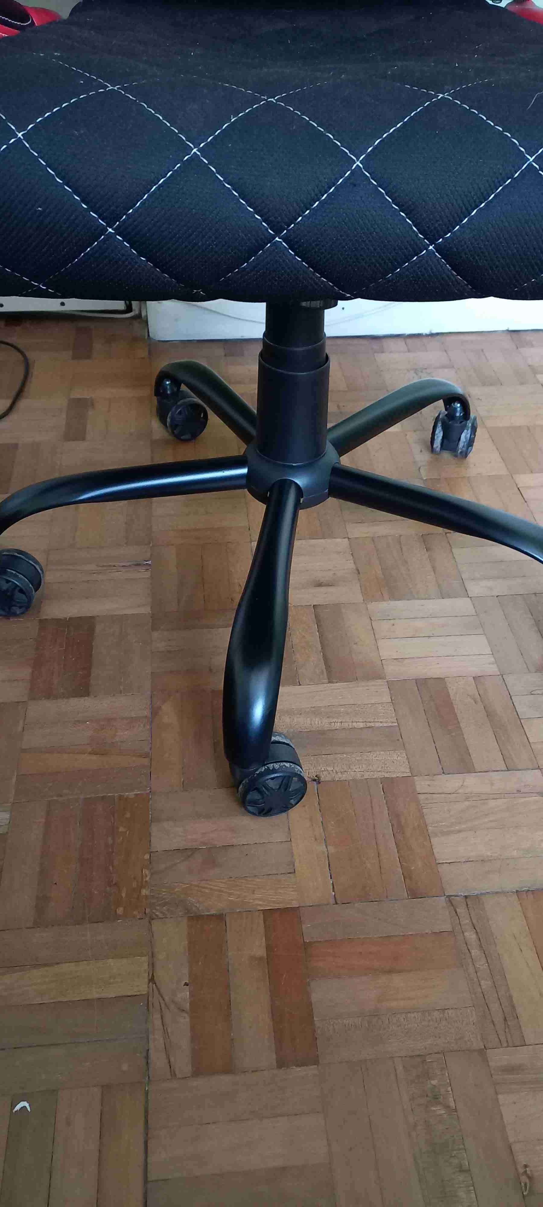 Silla gamer GXT 707 negra y roja - miniatura 5