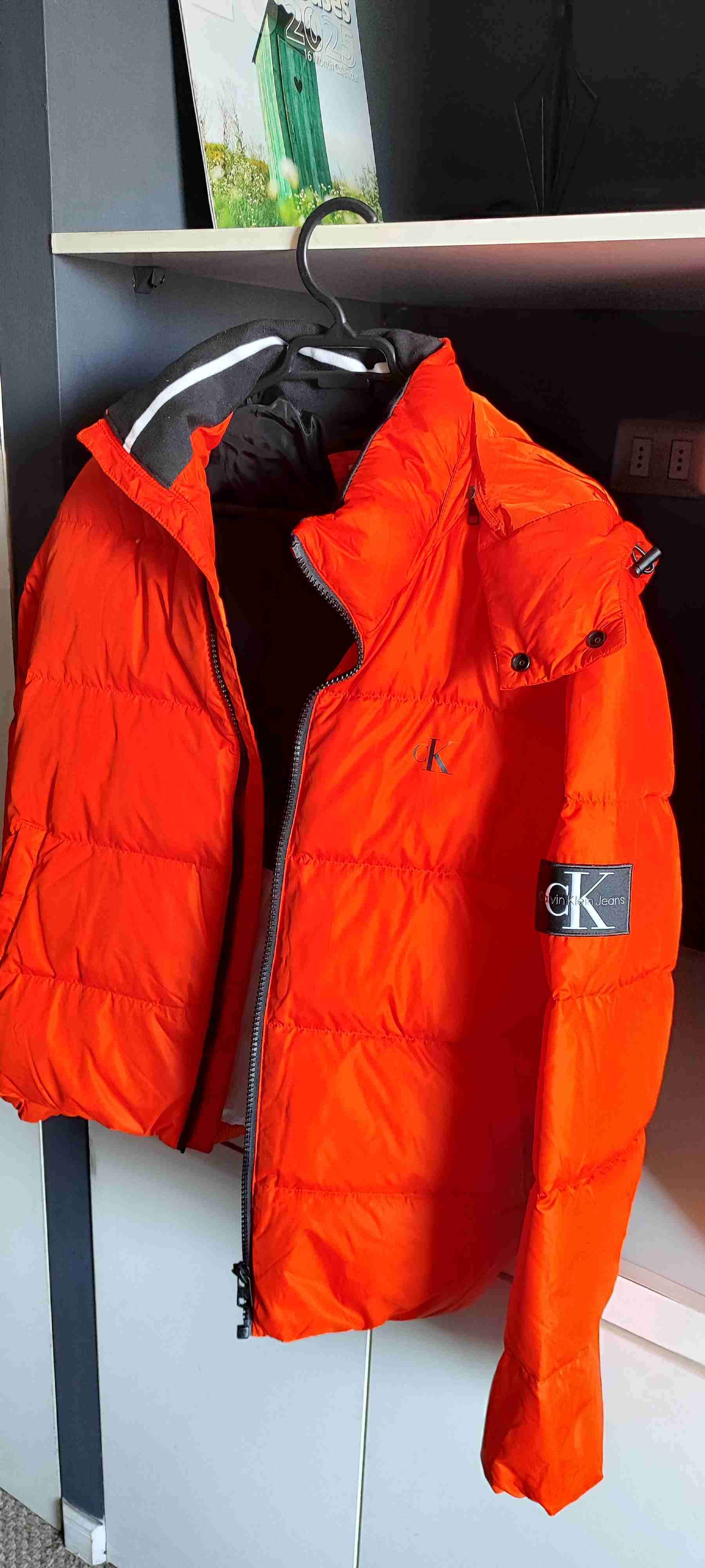 Parka Calvin Klein naranja