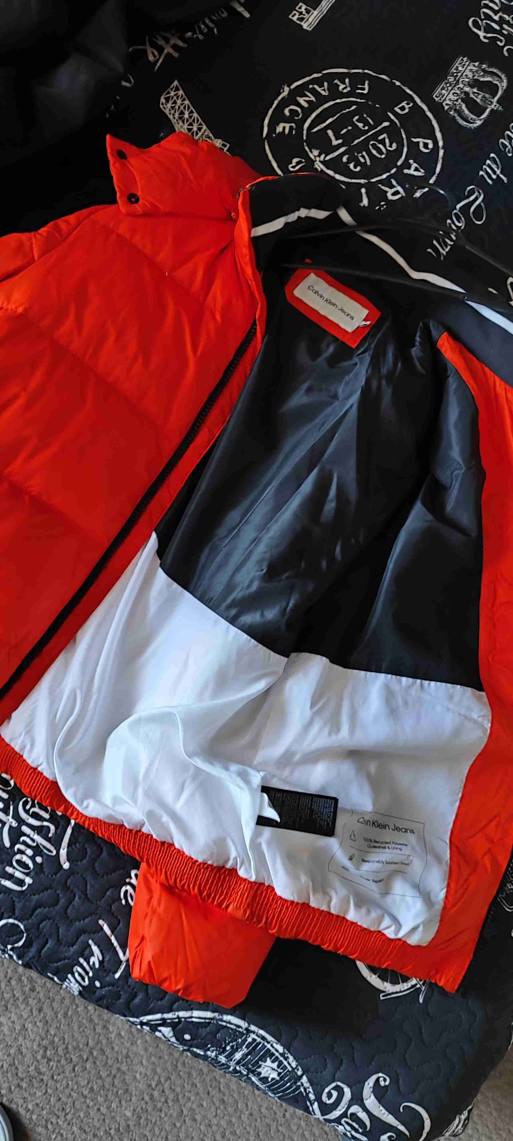 Parka Calvin Klein naranja - miniatura 3