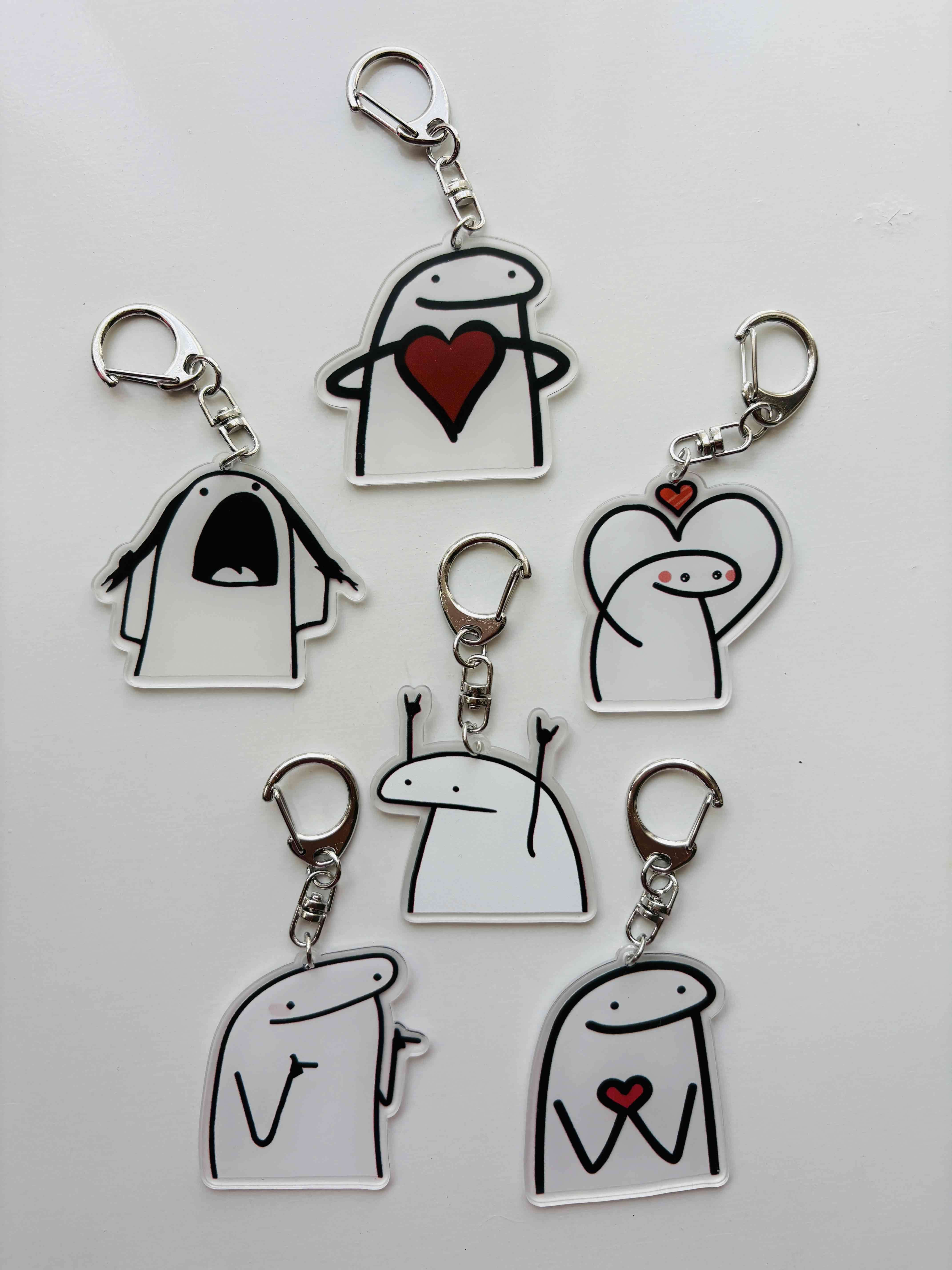 6 Llaveros Flork - miniatura 3