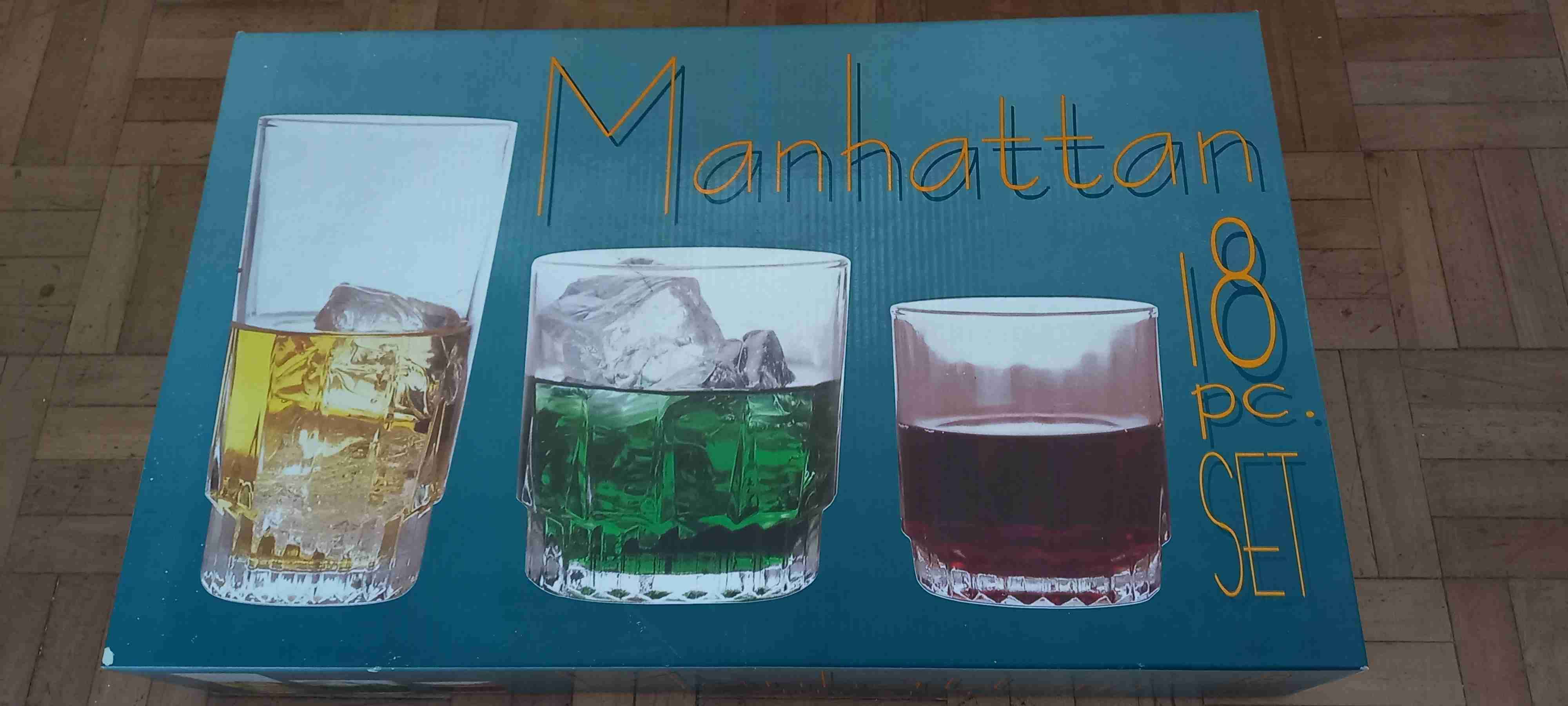 Set de vasos Manhattan 18 piezas - miniatura 4