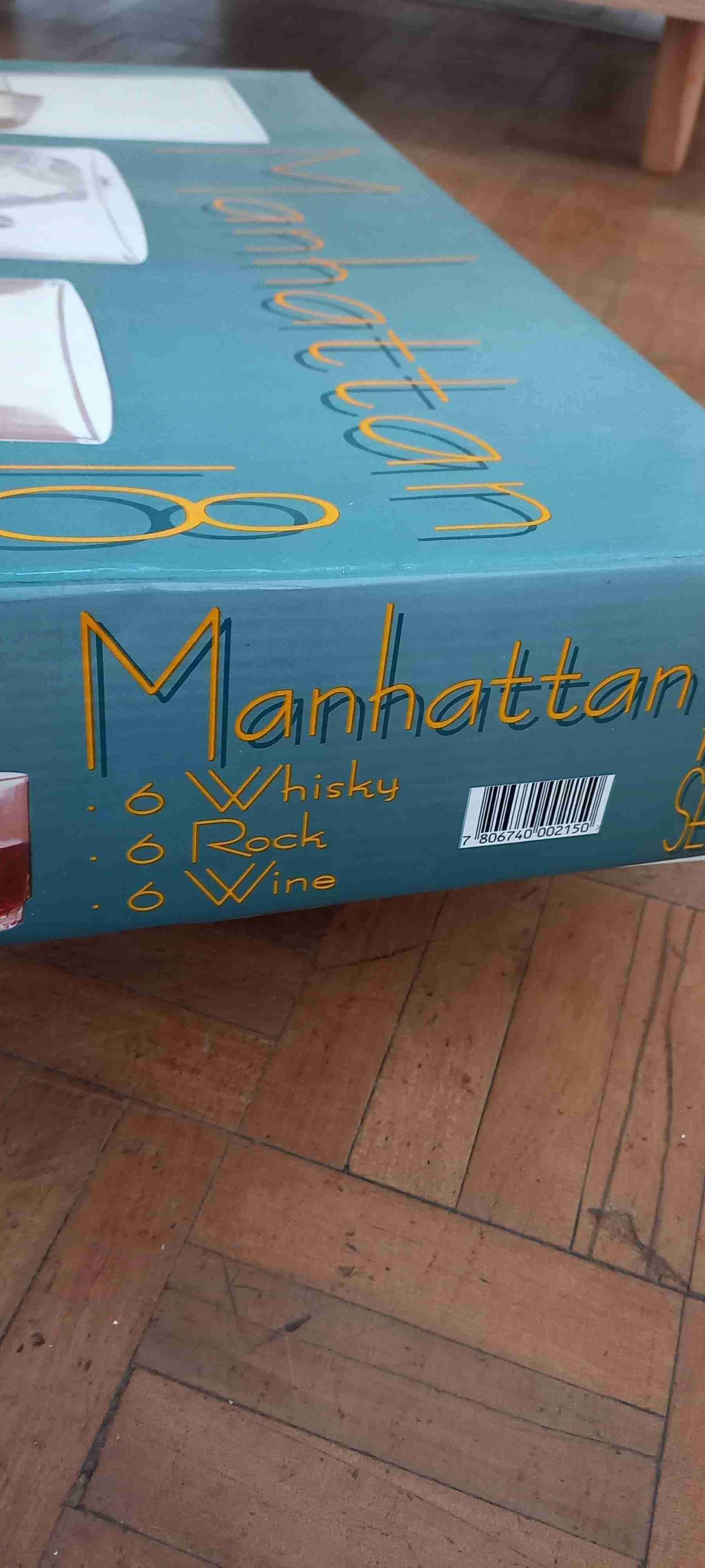 Set de vasos Manhattan 18 piezas - miniatura 5