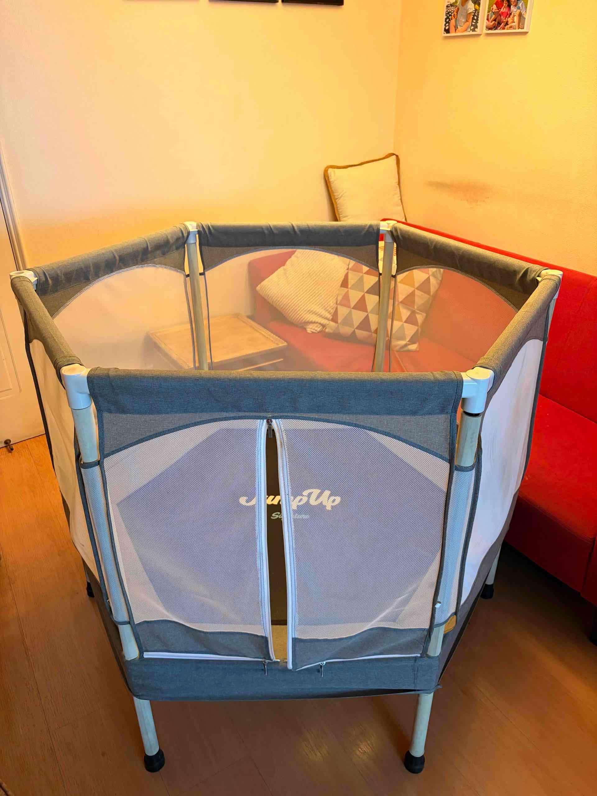 Saltarina corral hexagonal gris - miniatura 2