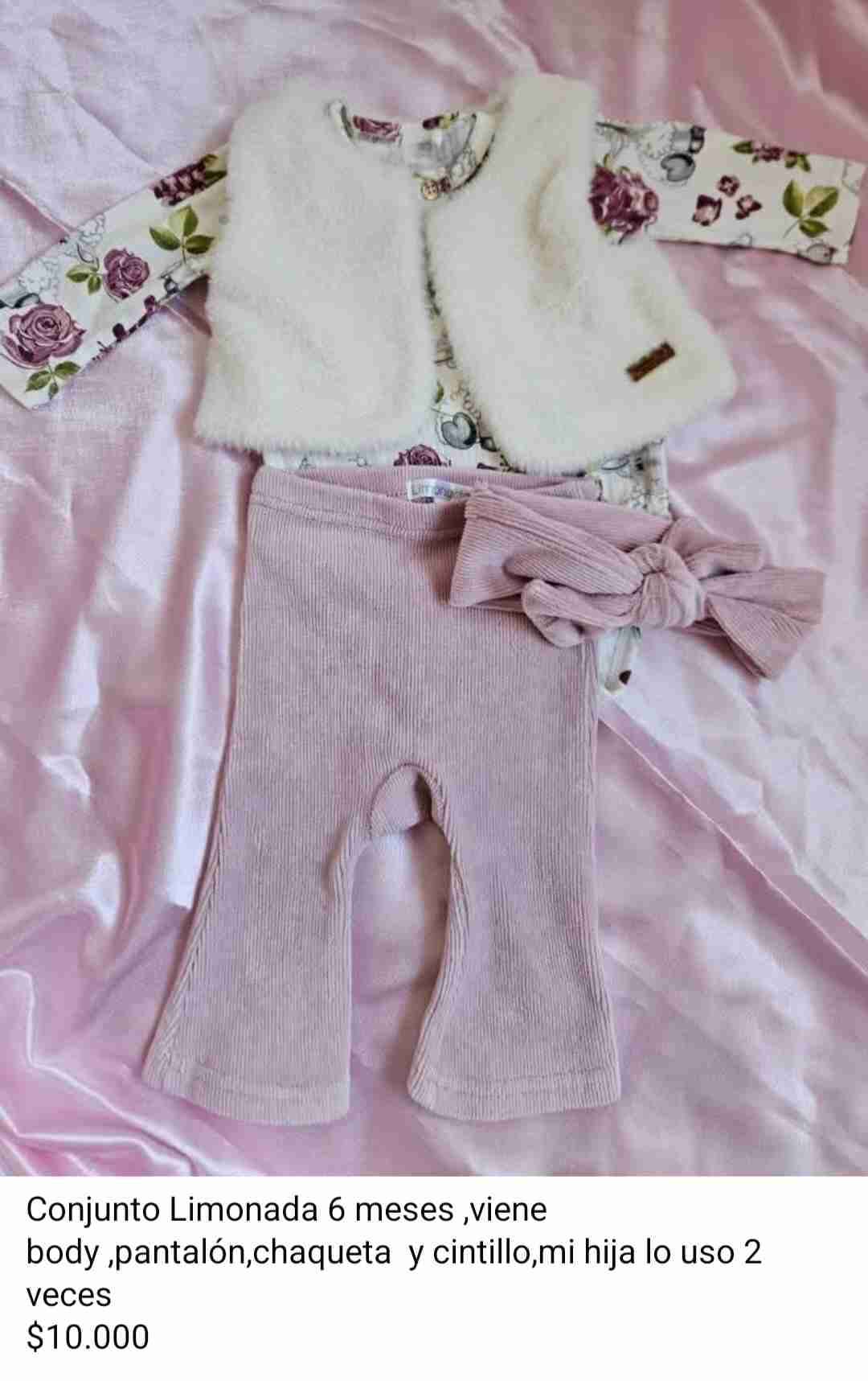 Conjunto para bebé floreado - miniatura 2