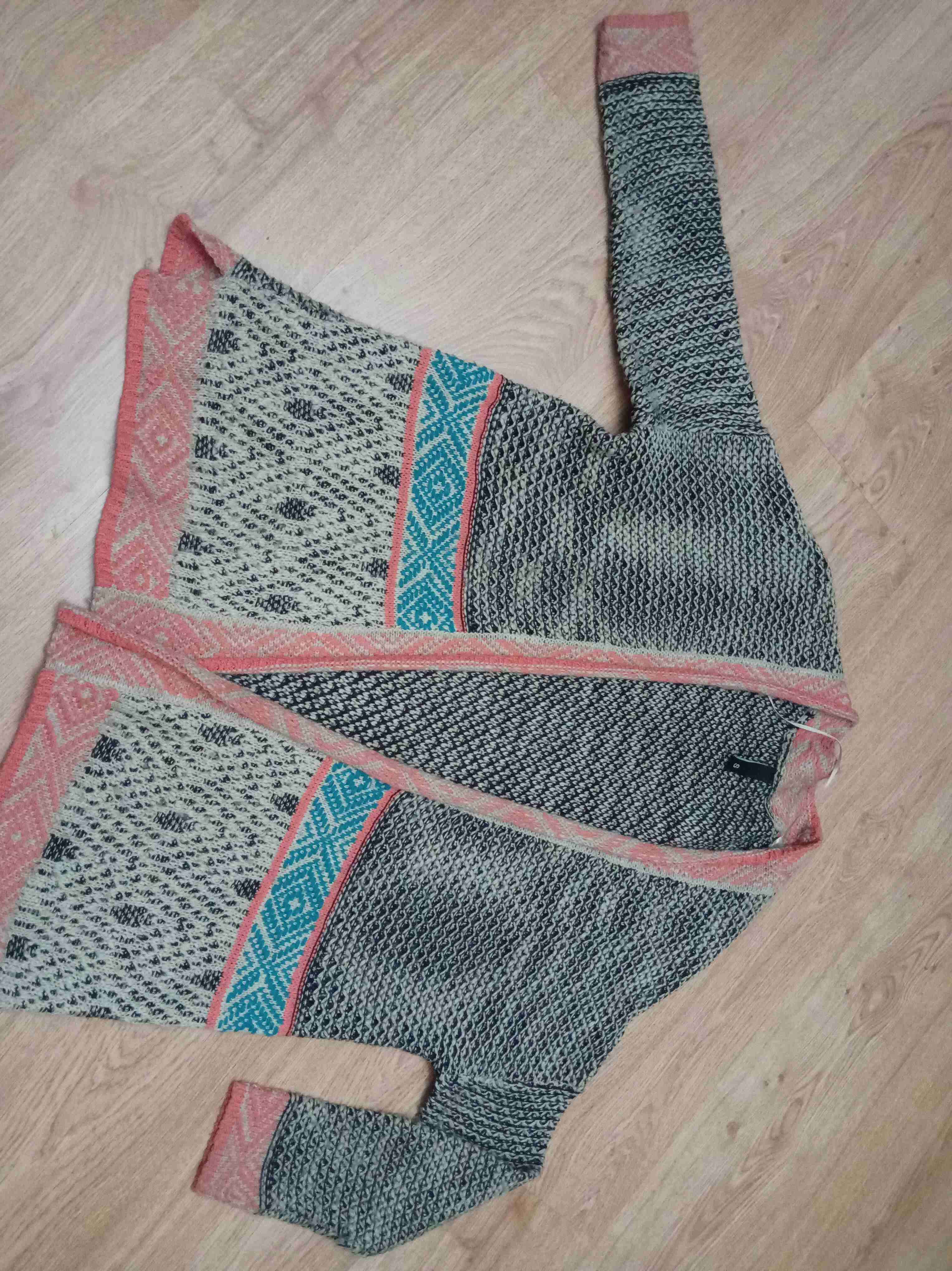 Chaleco tejido multicolor