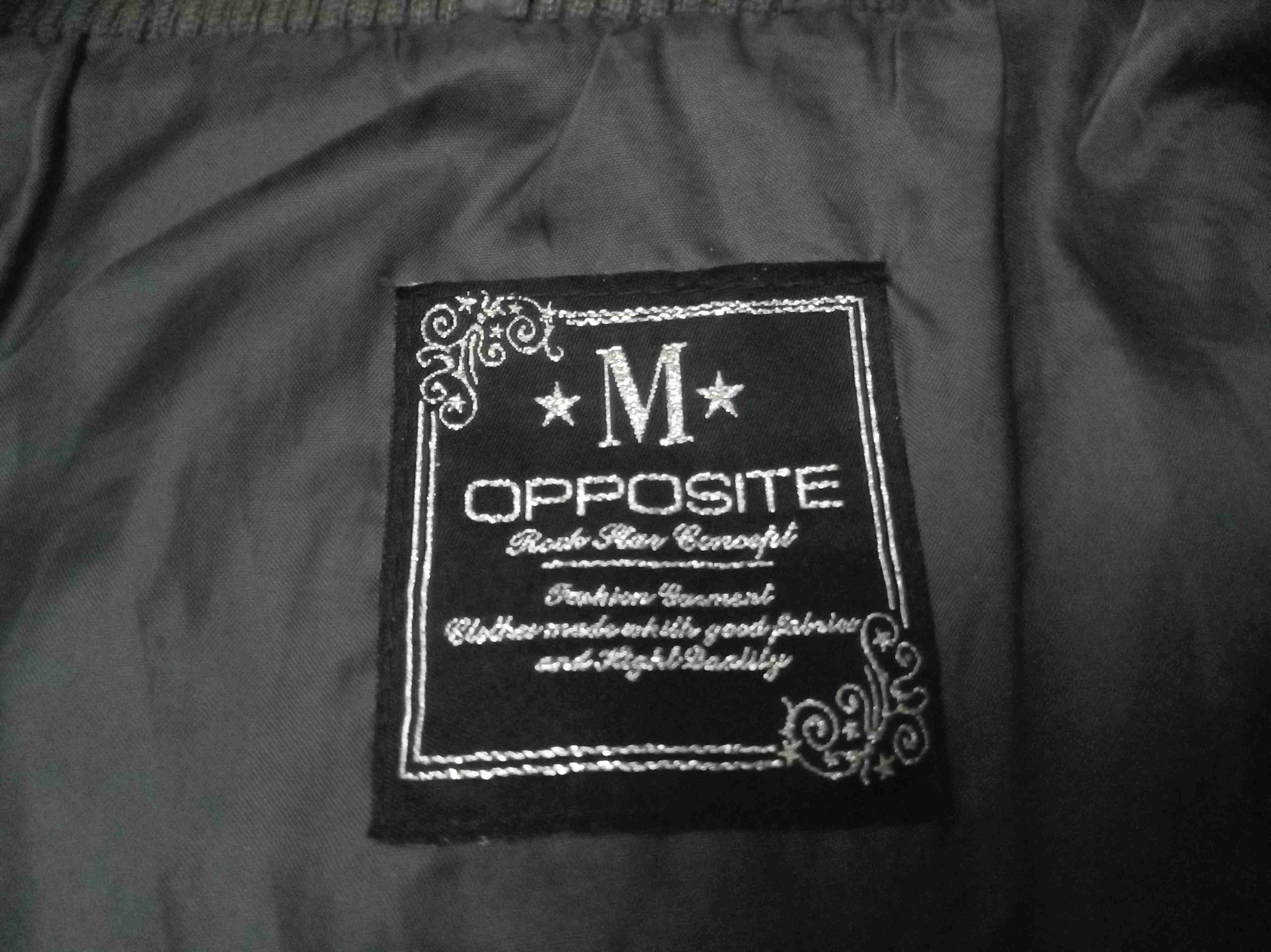 Parka verde-gris con cierre y botones - miniatura 3