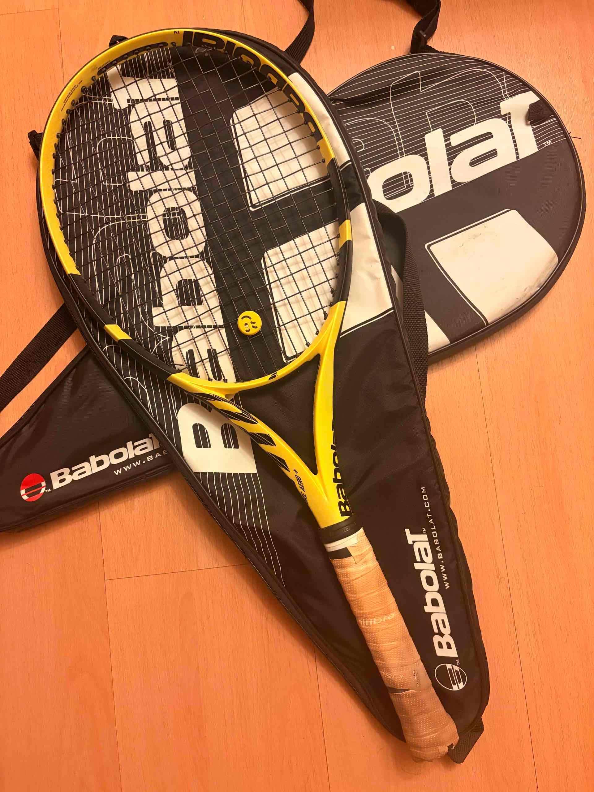 Raqueta de tenis Babolat amarilla