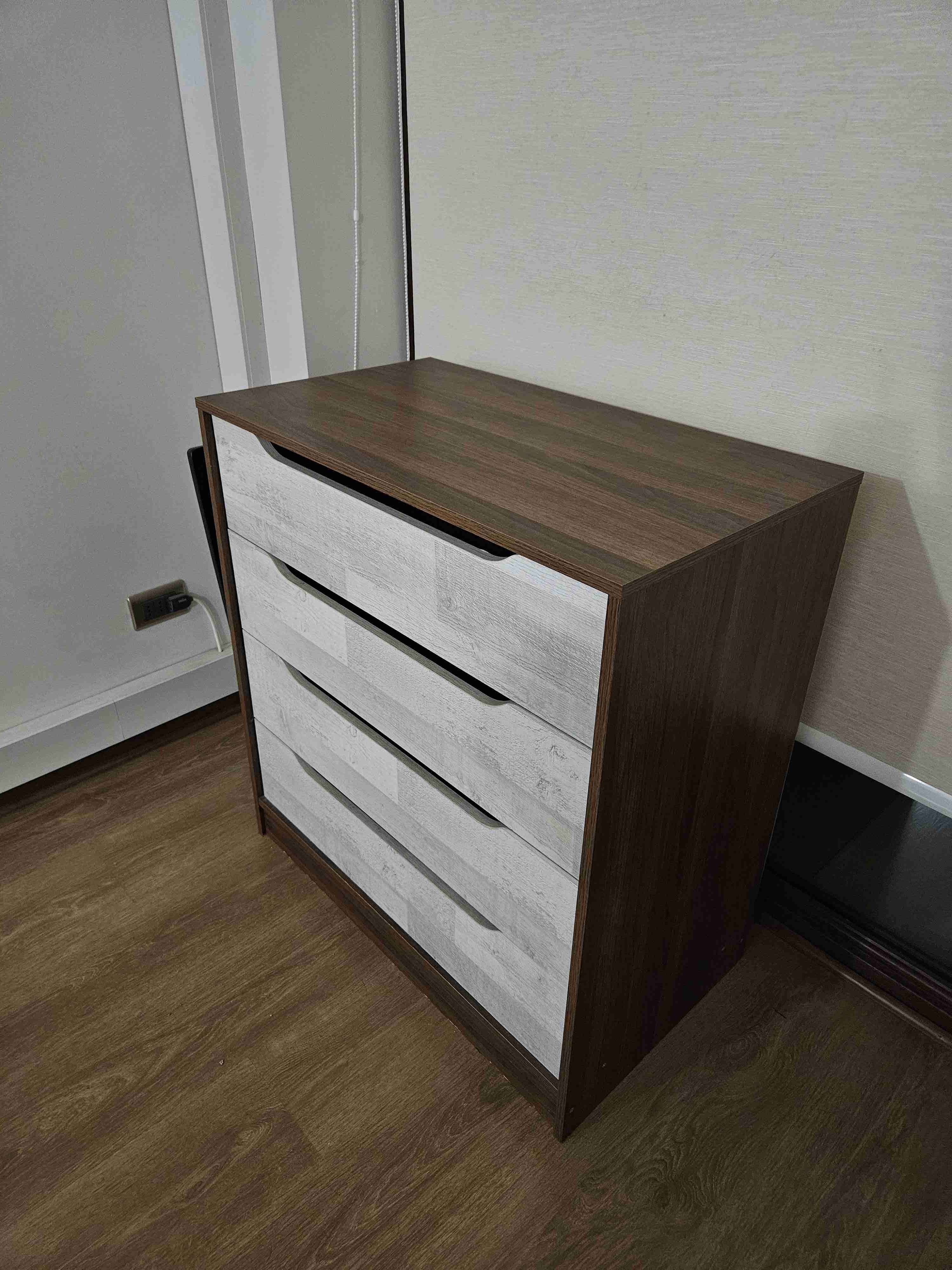 Cómoda de madera cuatro cajones CIC - miniatura 2