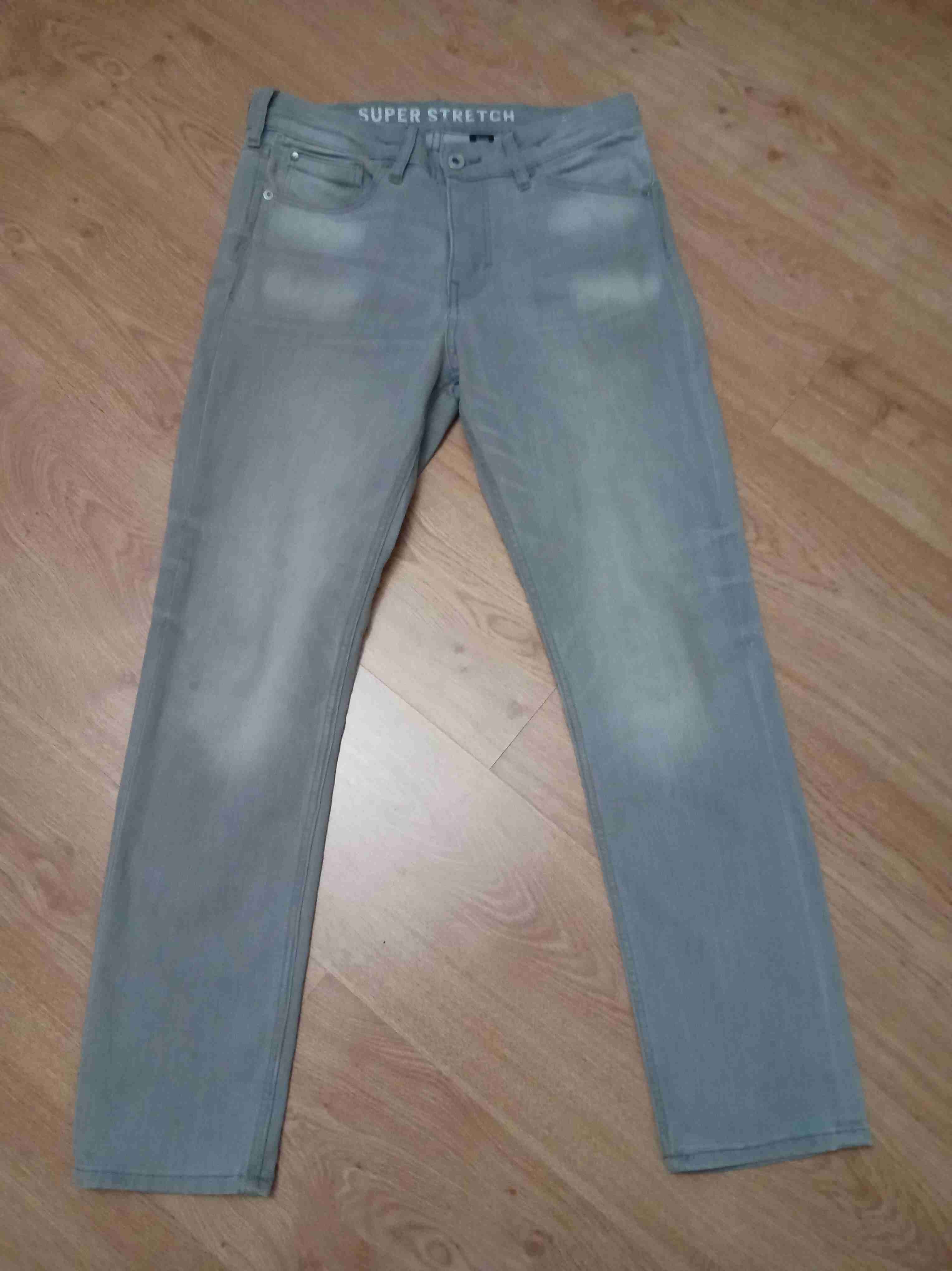Jeans gris super stretch