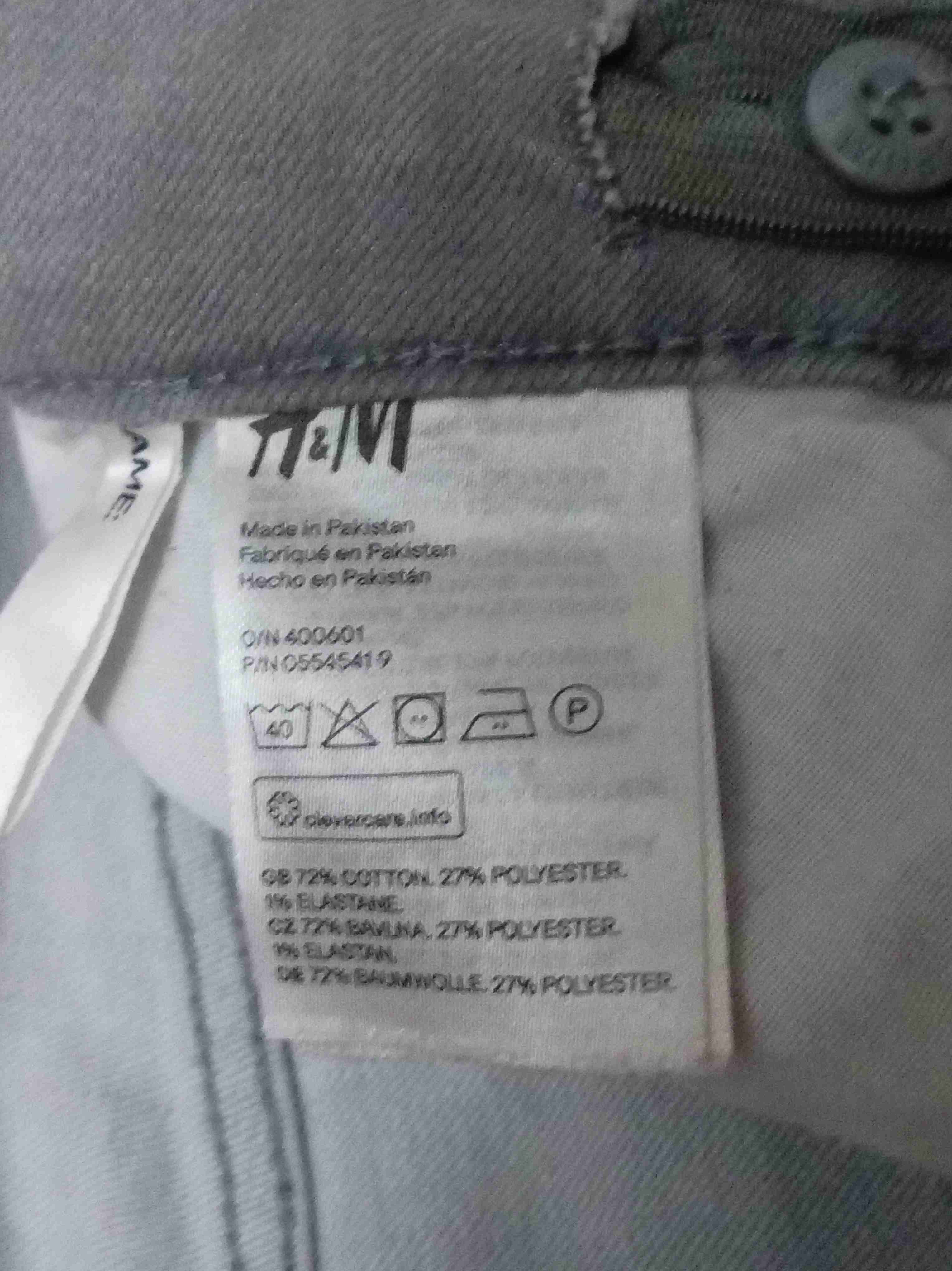 Jeans gris super stretch - miniatura 3