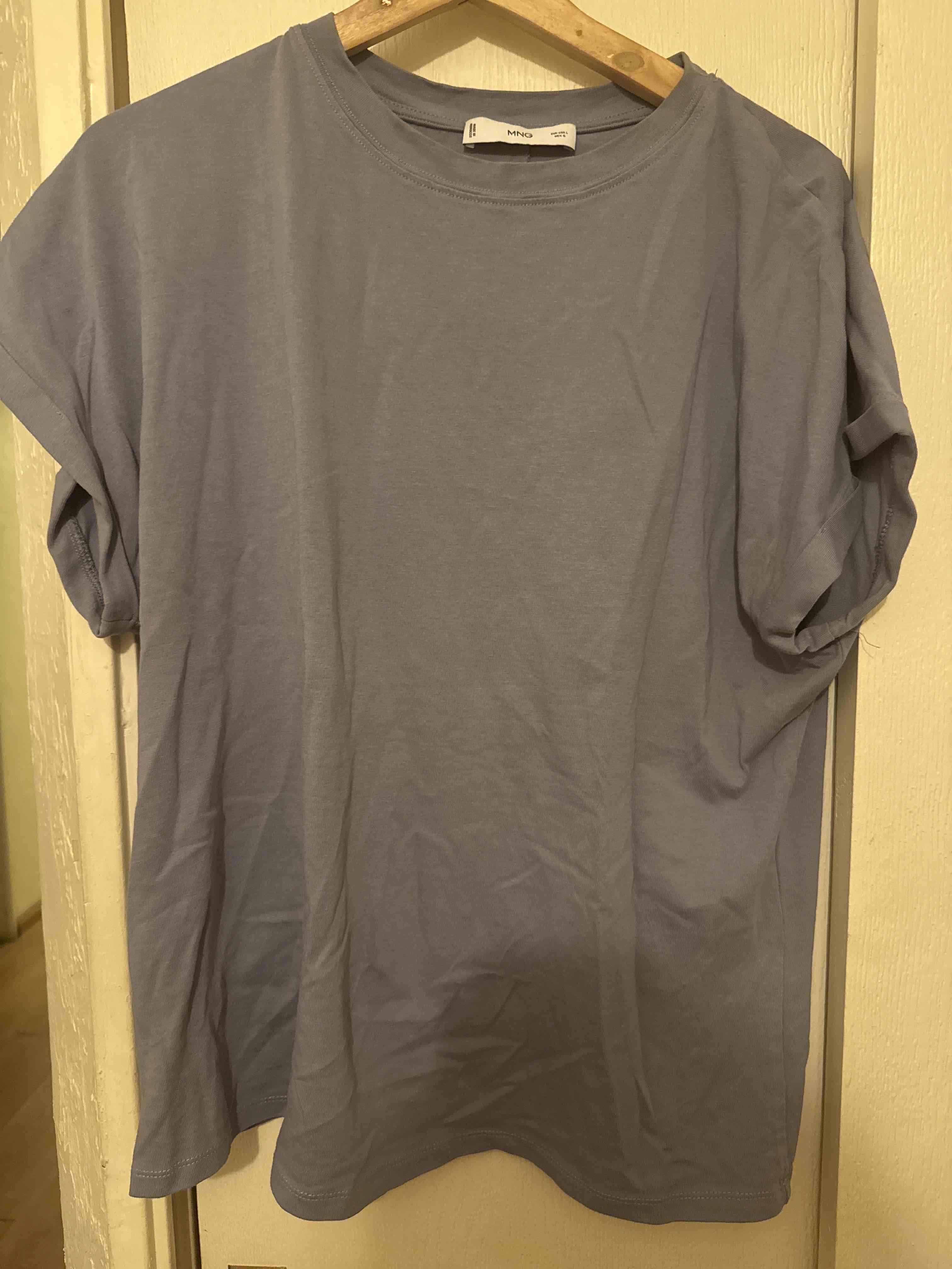 Polera Color Azul piedra