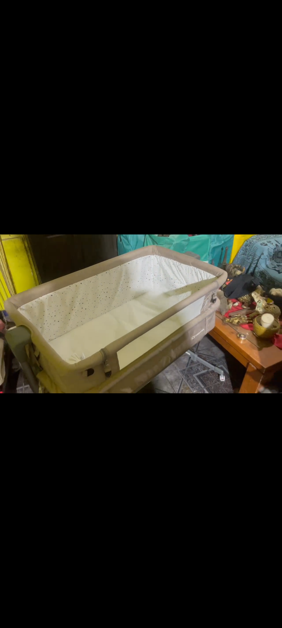 Cuna colecho Kinderkraft beige - miniatura 4