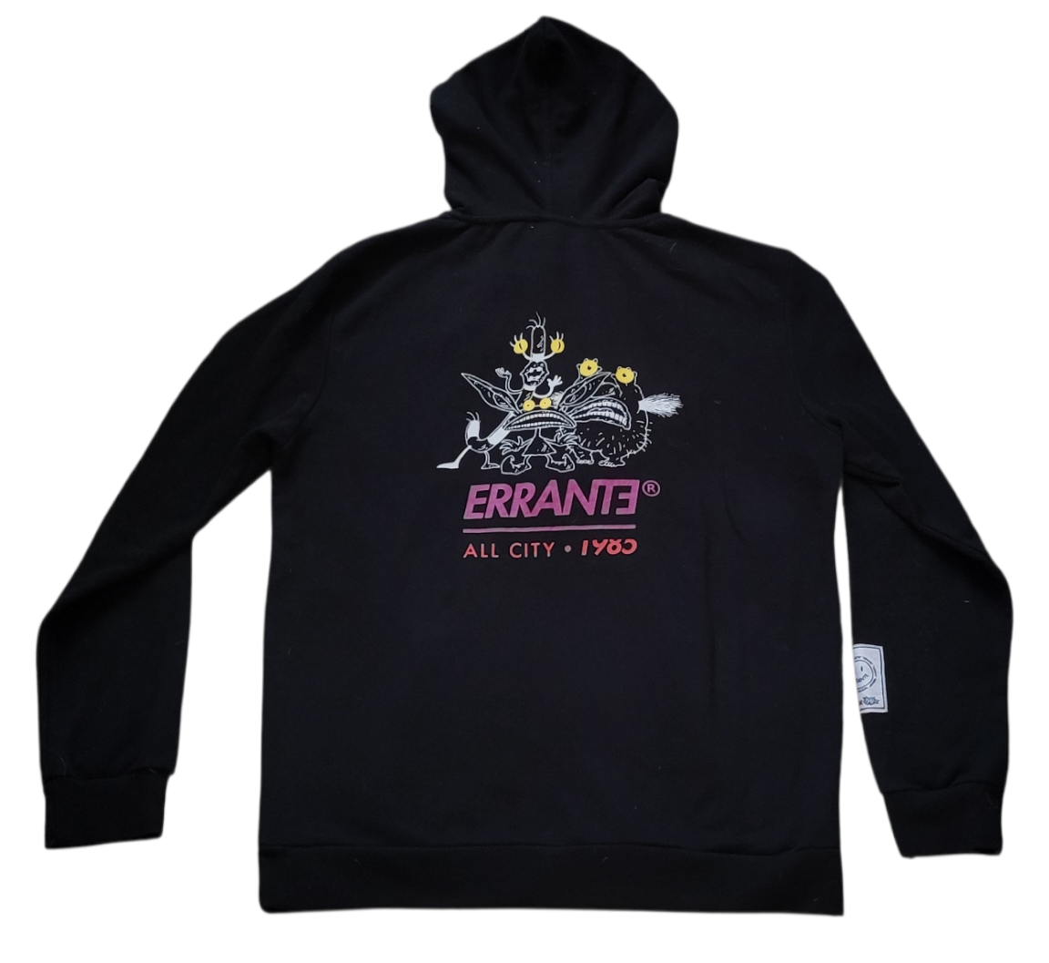 Polerón negro Errante con capucha - miniatura 2