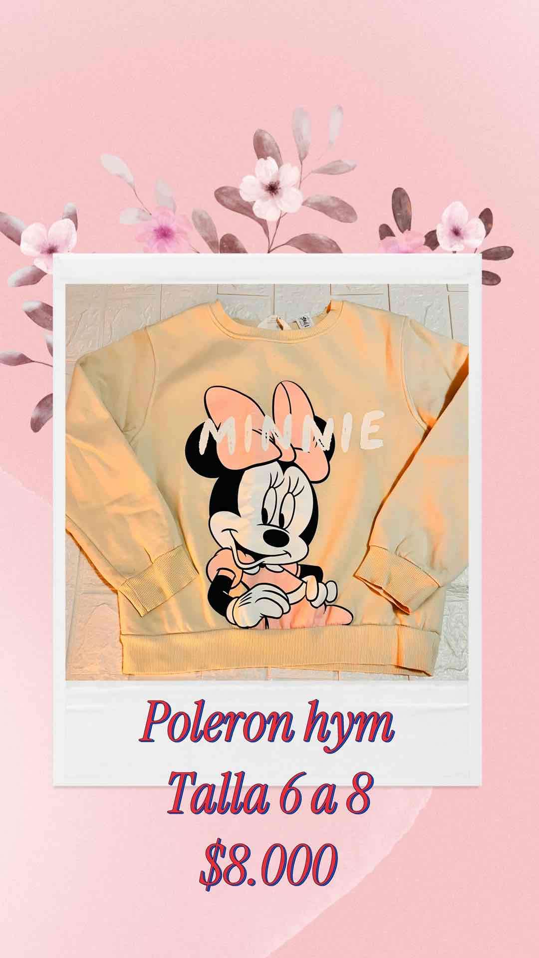 Polerón Minnie HYM Talla 6-8
