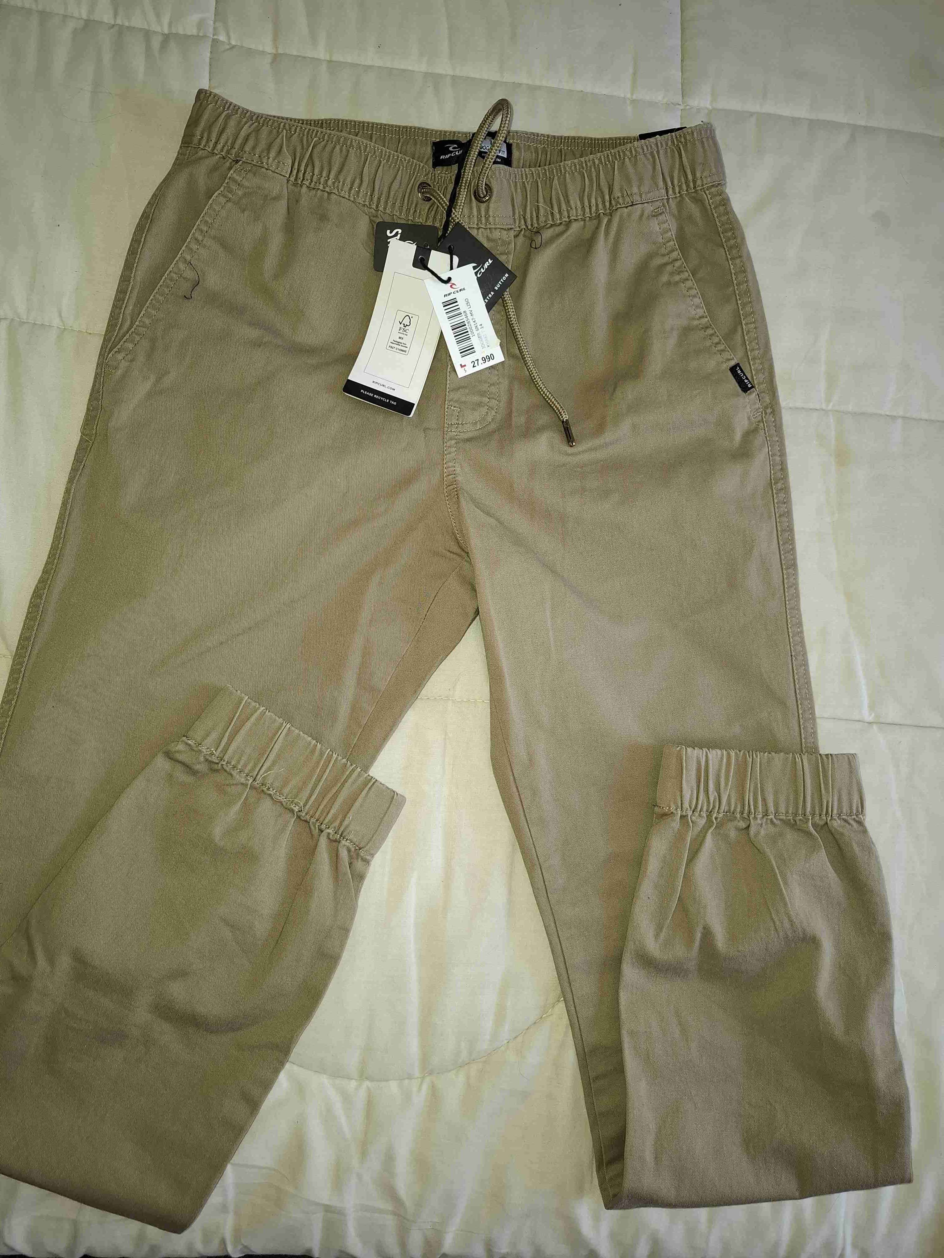 Pantalones jogger beige nuevos