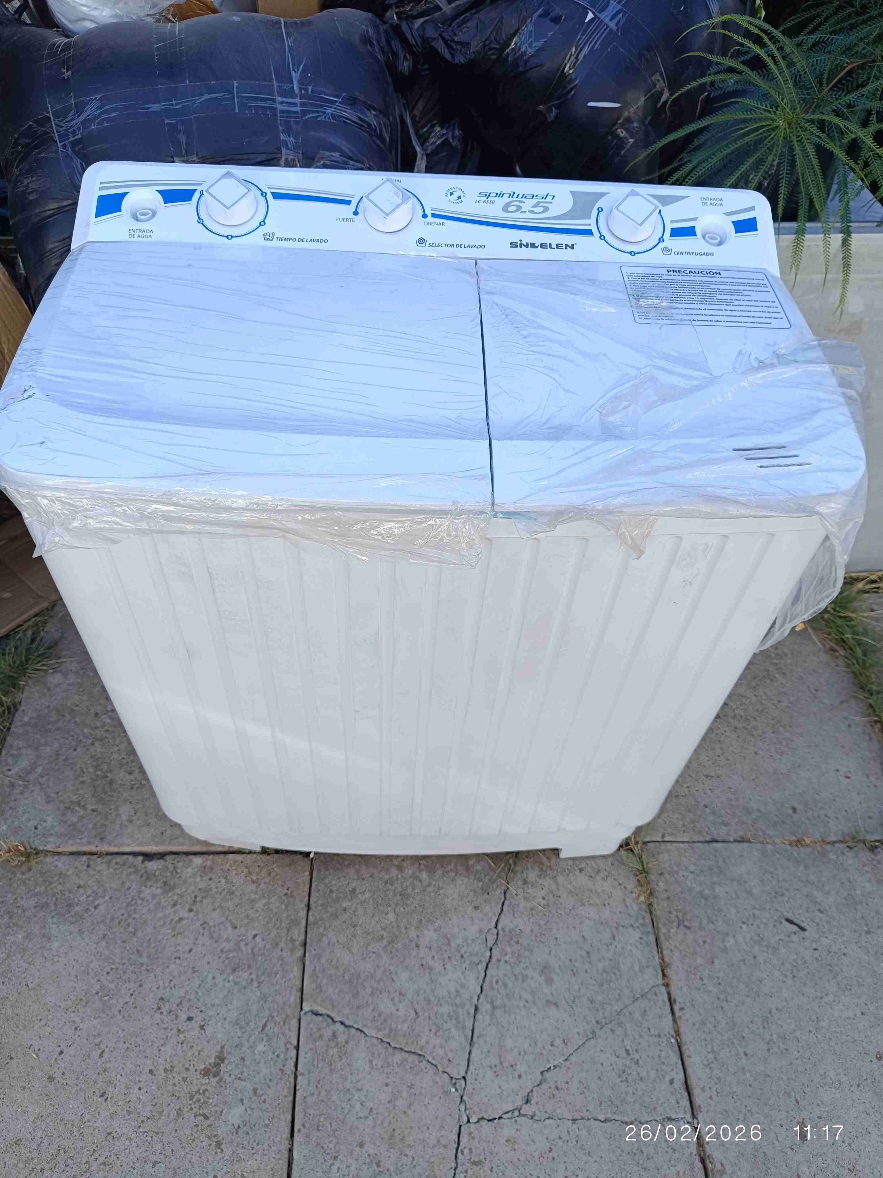 Lavadora semi automática Sindelen