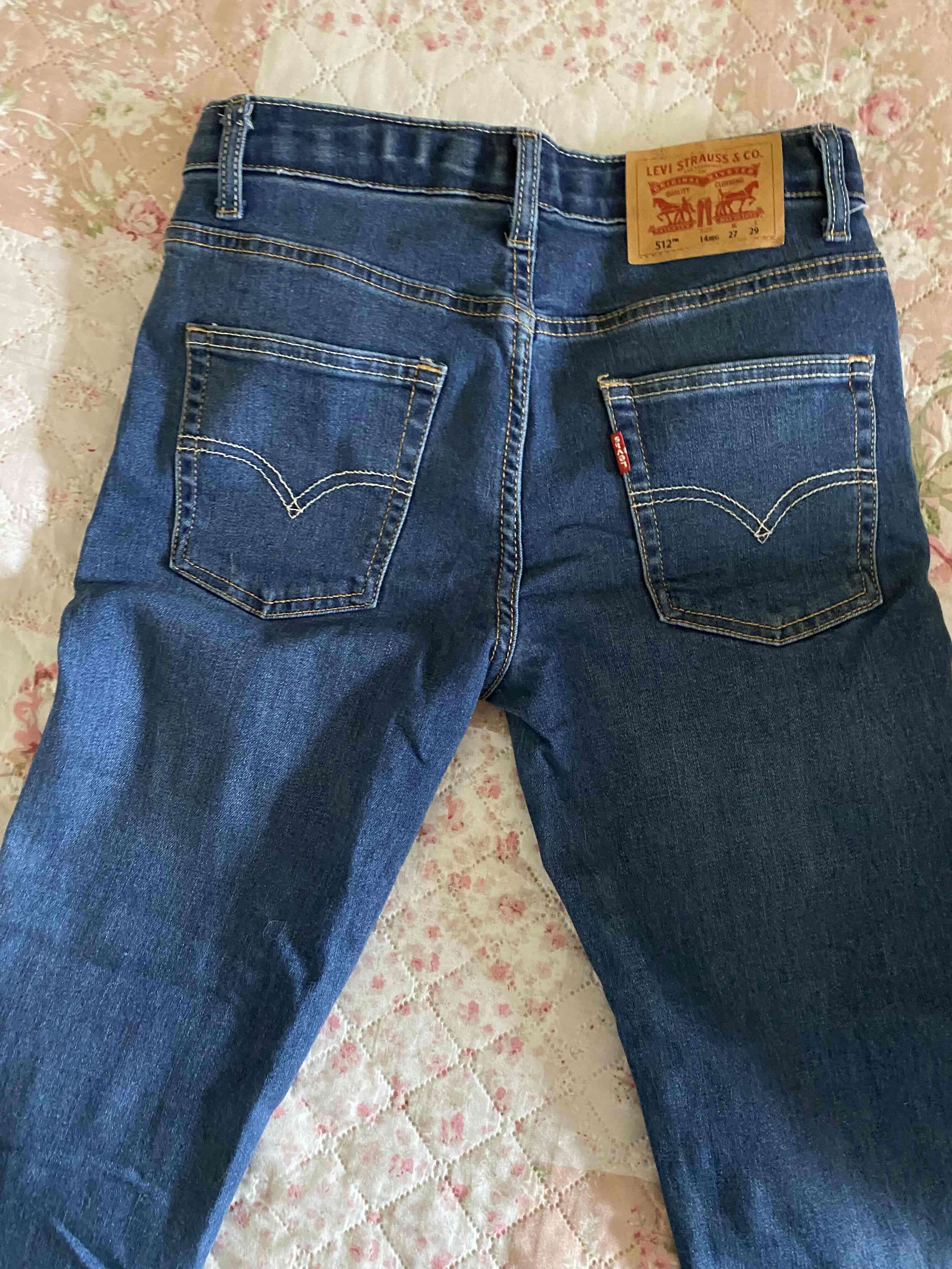 Jeans Levi's 512 ajustados t14 niño - miniatura 2