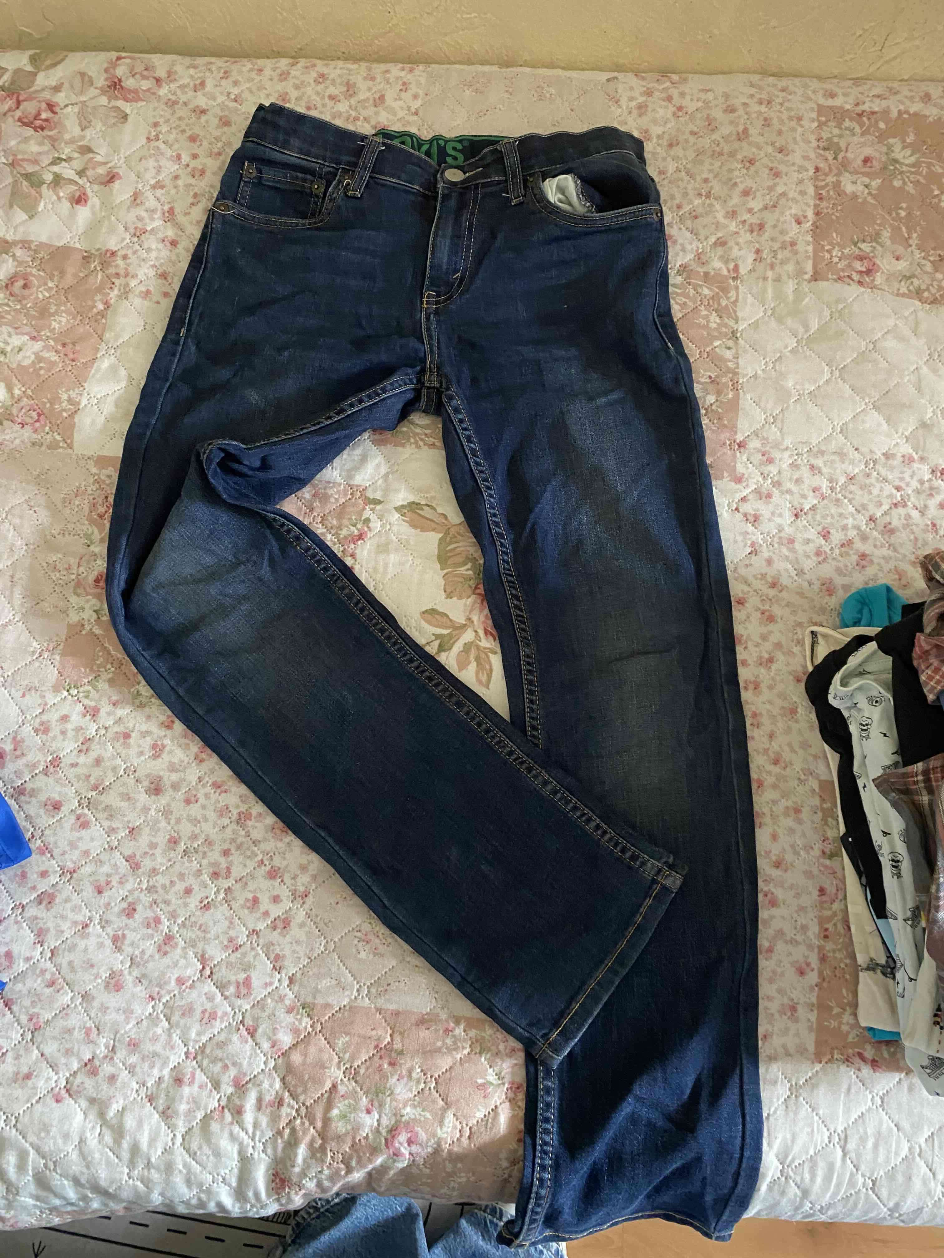 Jeans azul oscuro Levi’s para niño t12