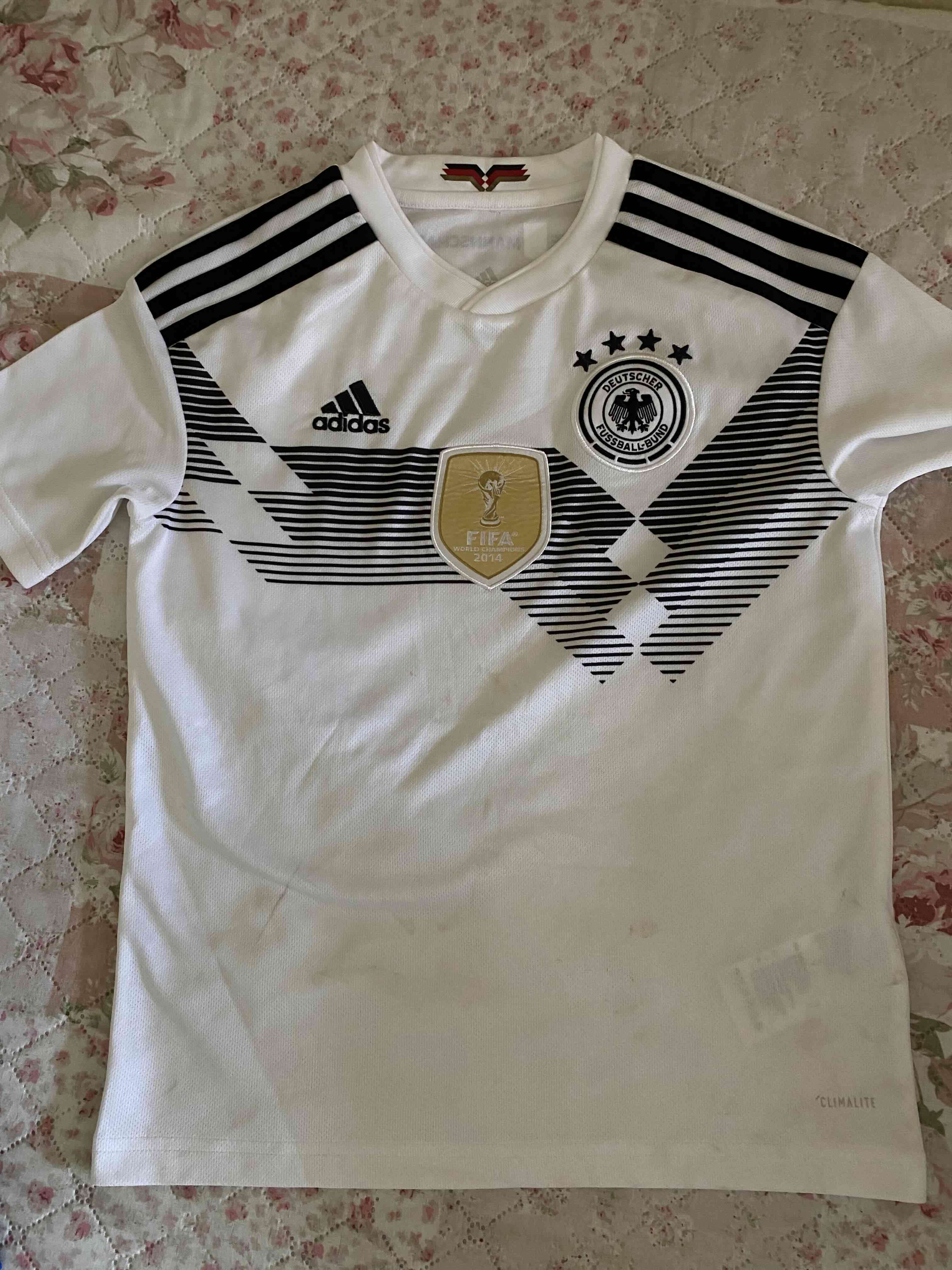Camiseta blanca Adidas Alemania t-S