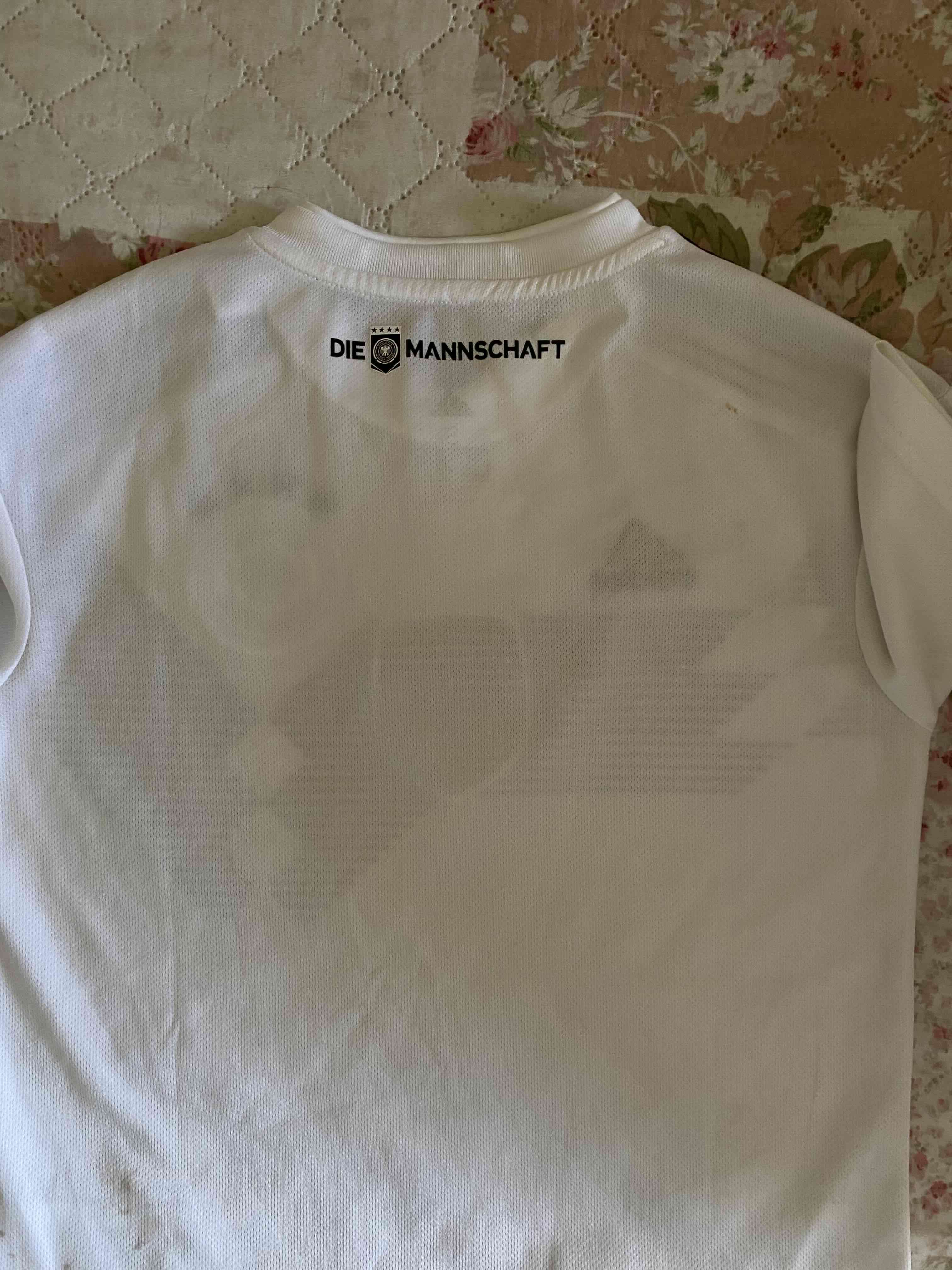 Camiseta blanca Adidas Alemania t-S - miniatura 2