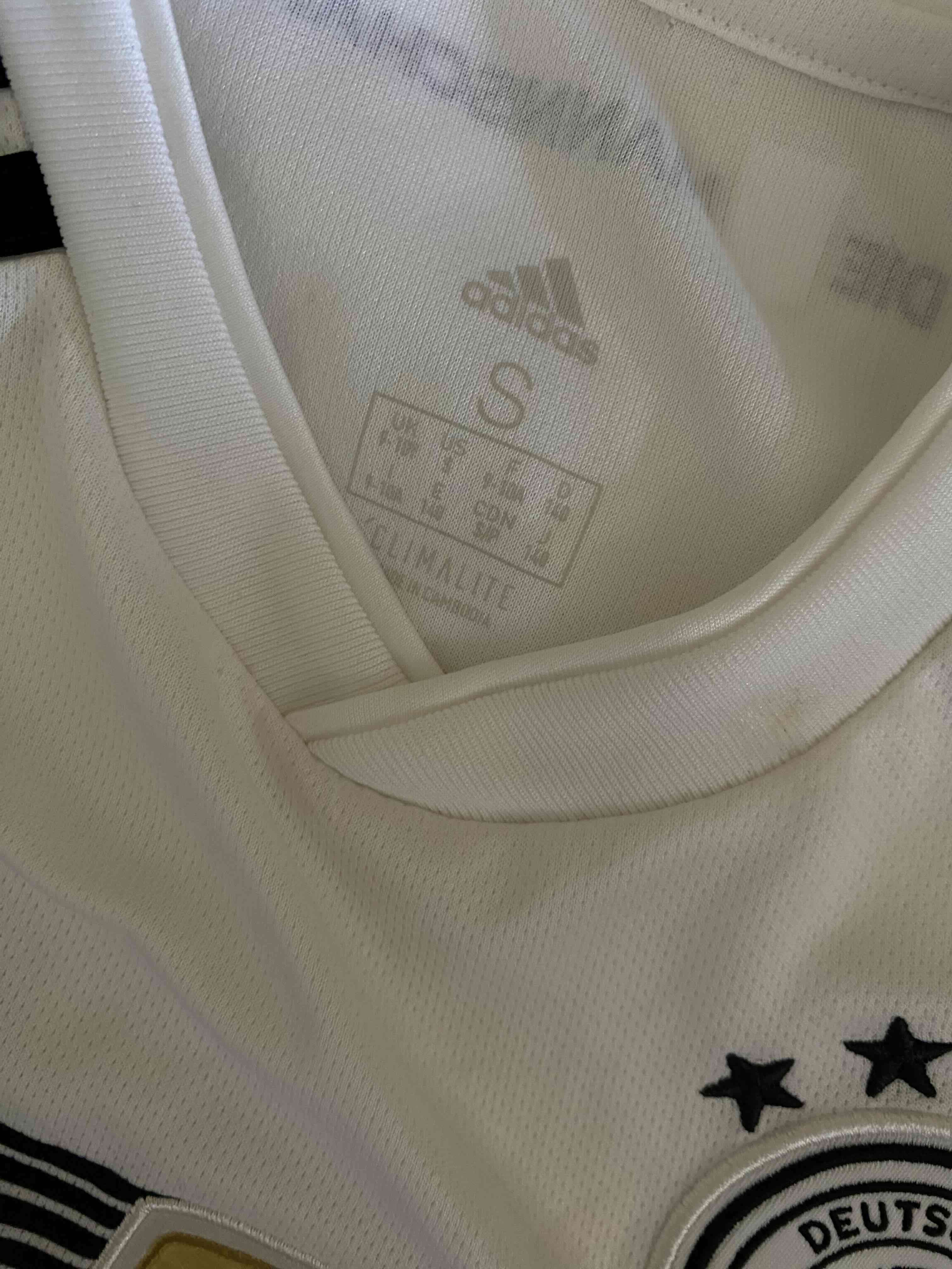 Camiseta blanca Adidas Alemania t-S - miniatura 3