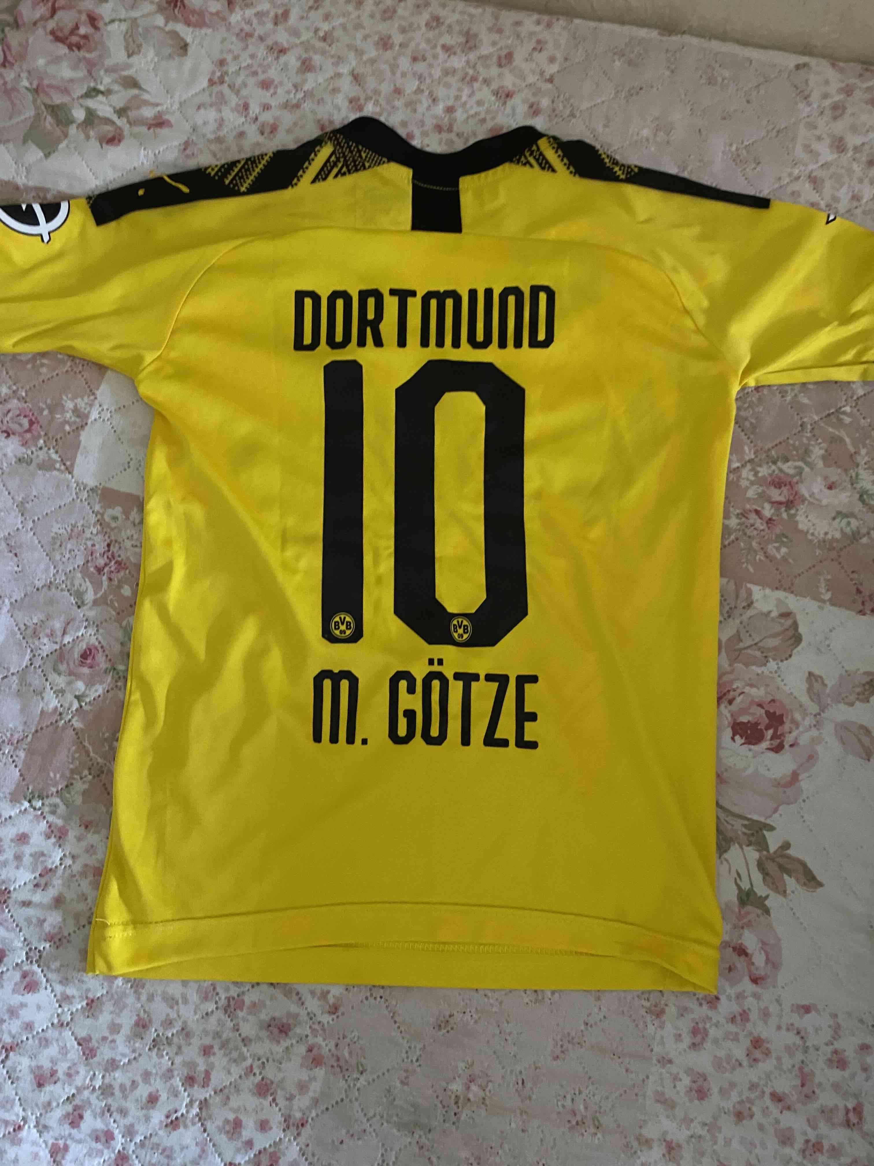 Camiseta amarilla BVB Puma talla 8 - miniatura 3