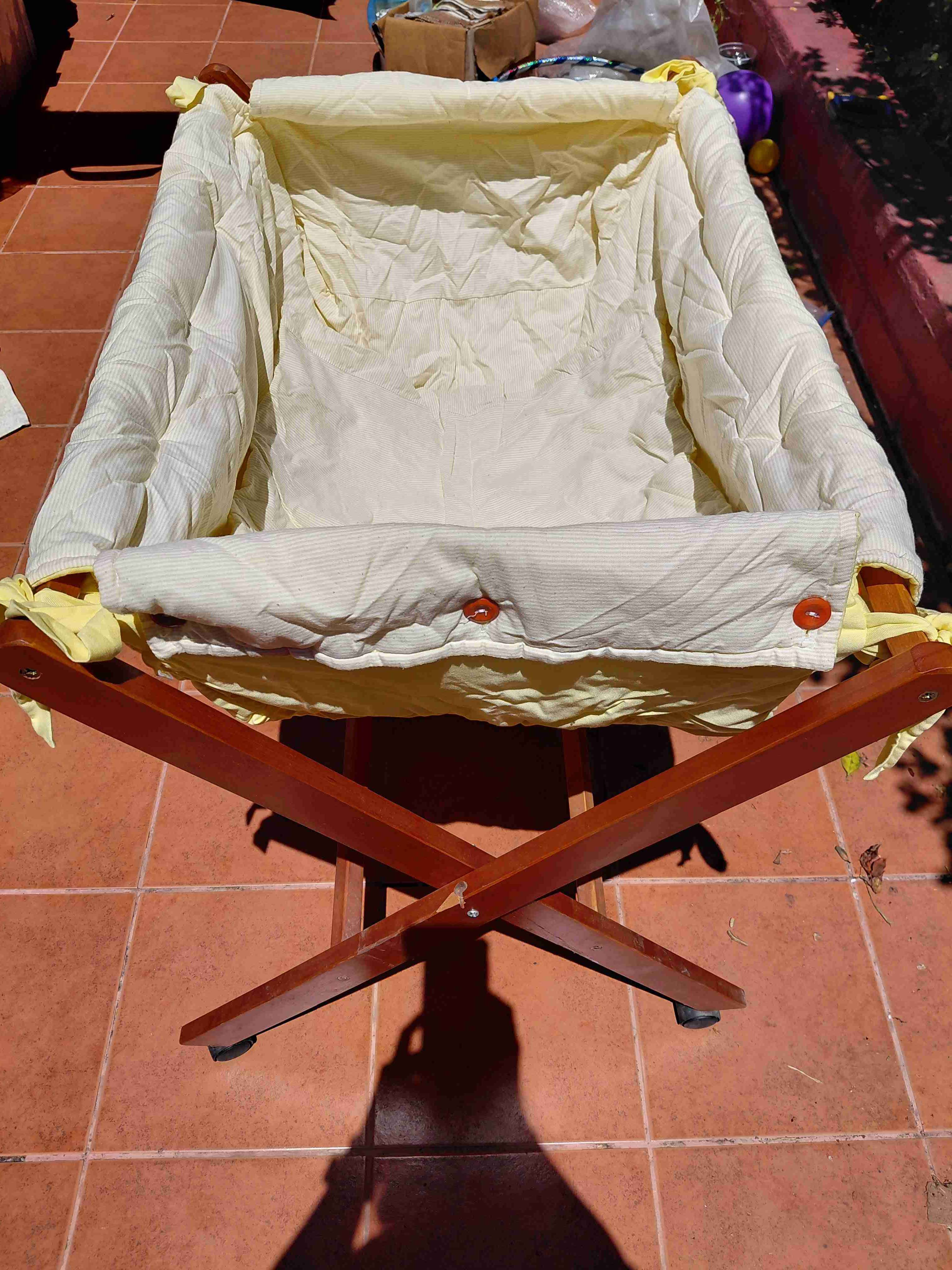 Cuna colecho de madera