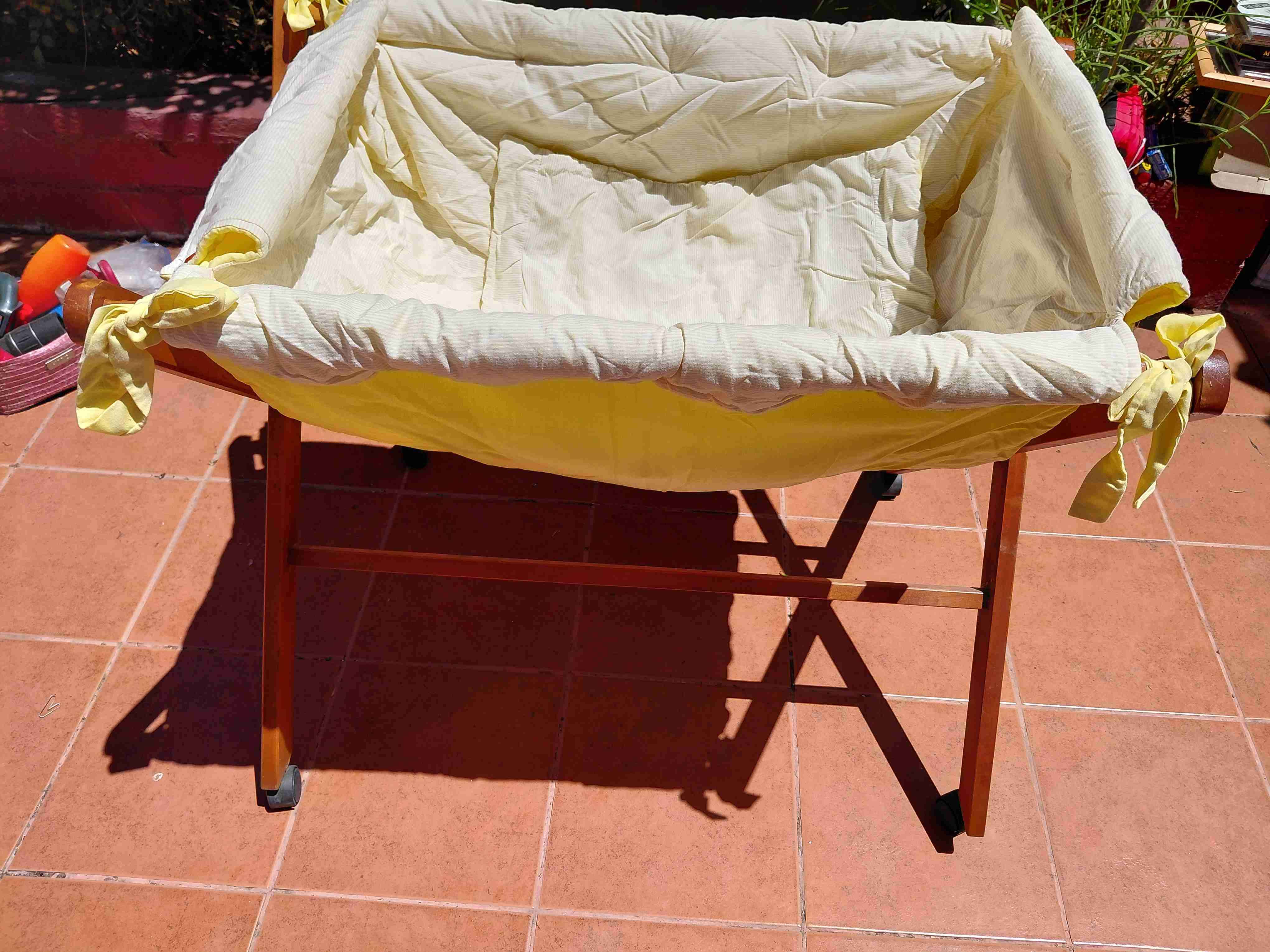 Cuna colecho de madera - miniatura 2