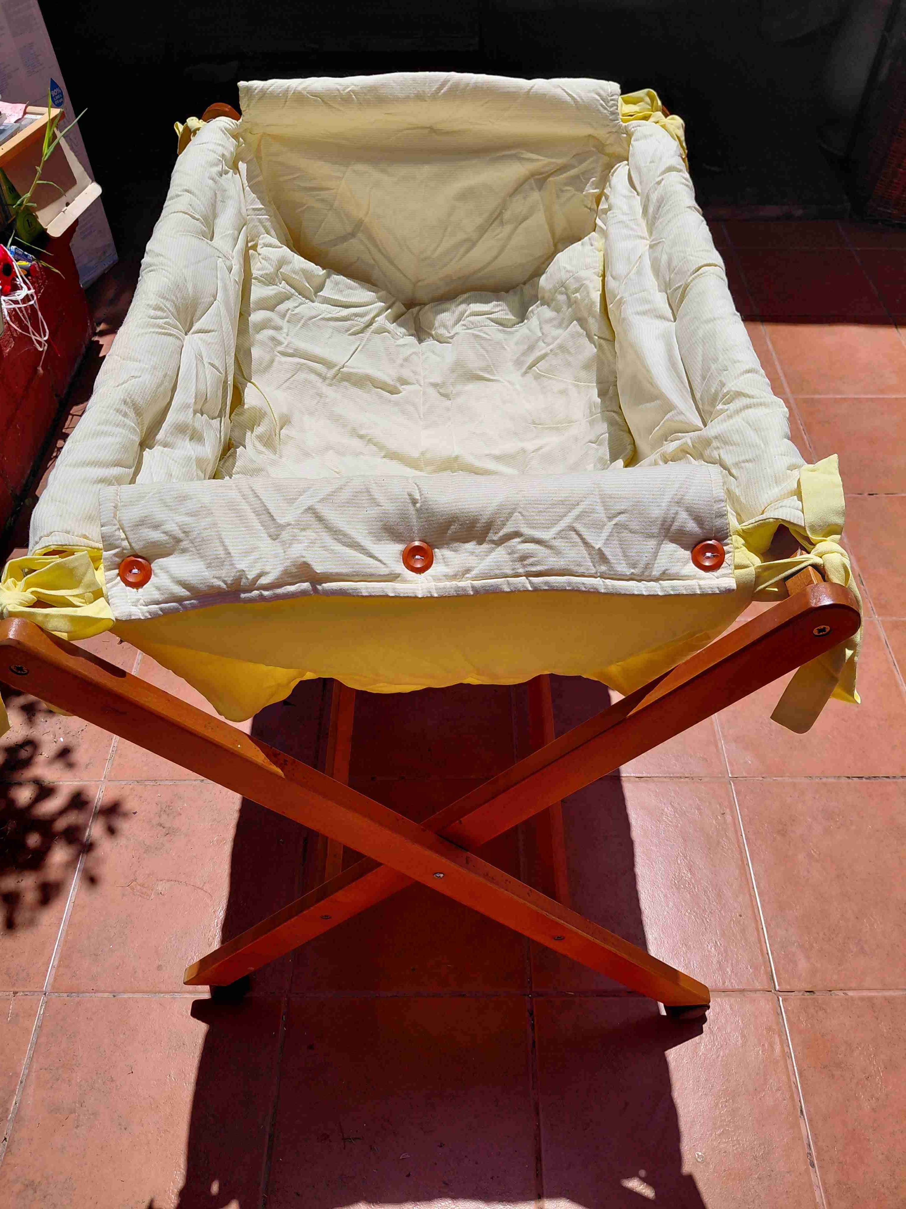 Cuna colecho de madera - miniatura 3