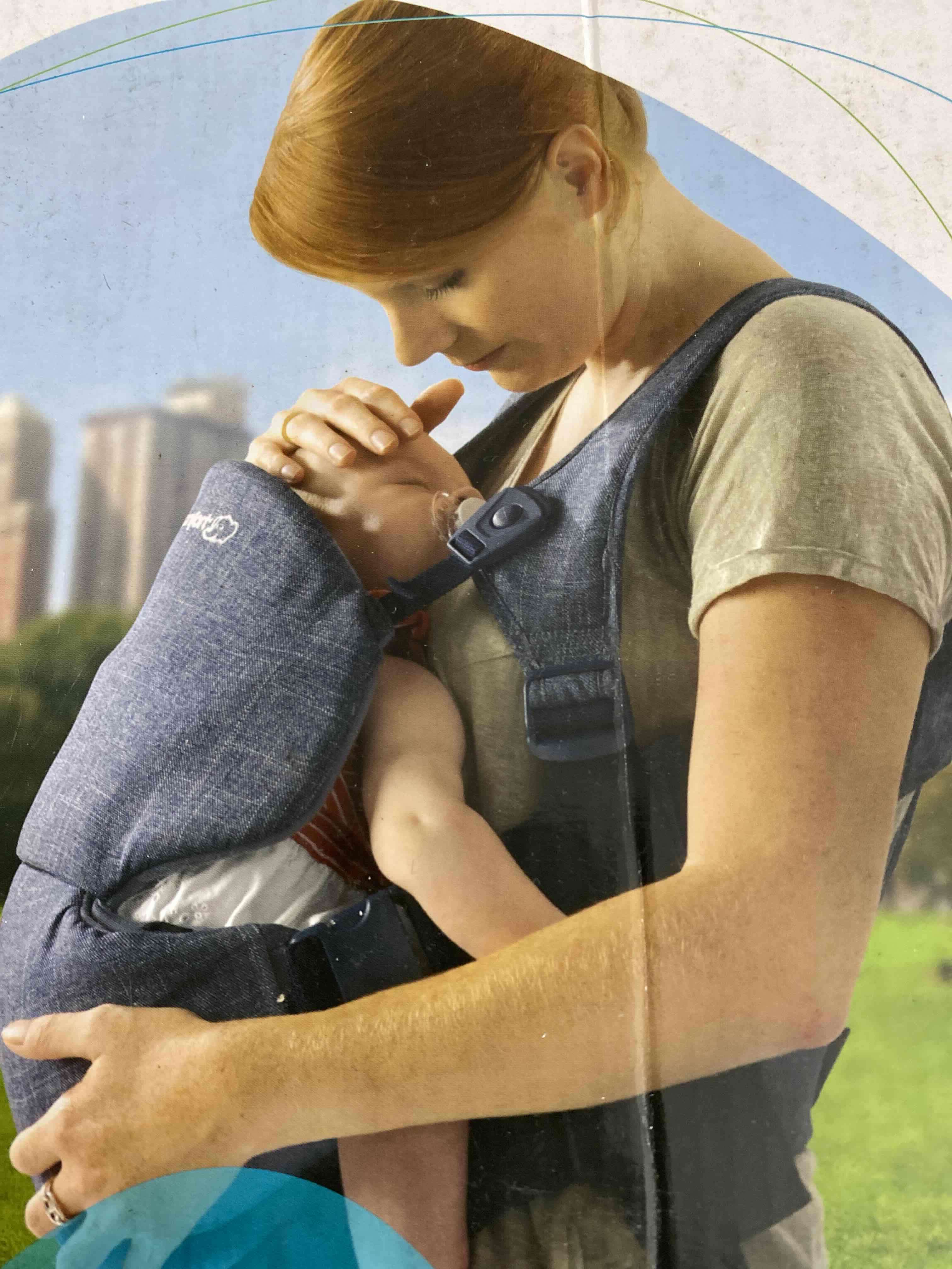 Marsupio porta bebé denim