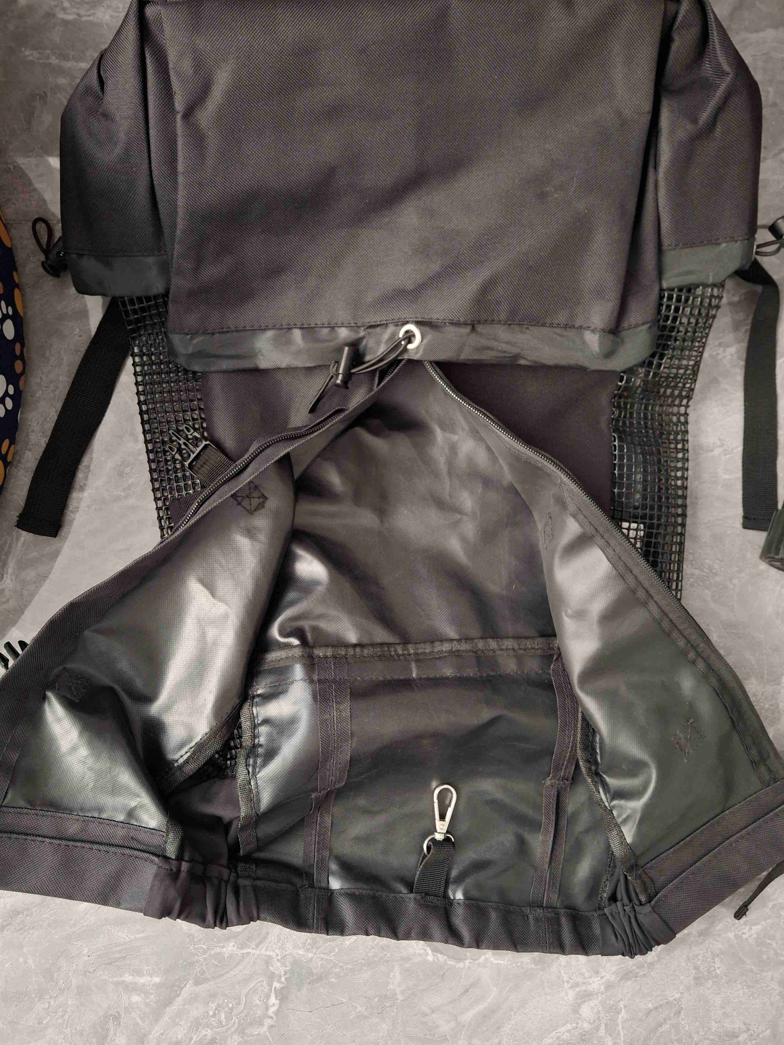 Bolso negro para cargar Perritos - miniatura 6