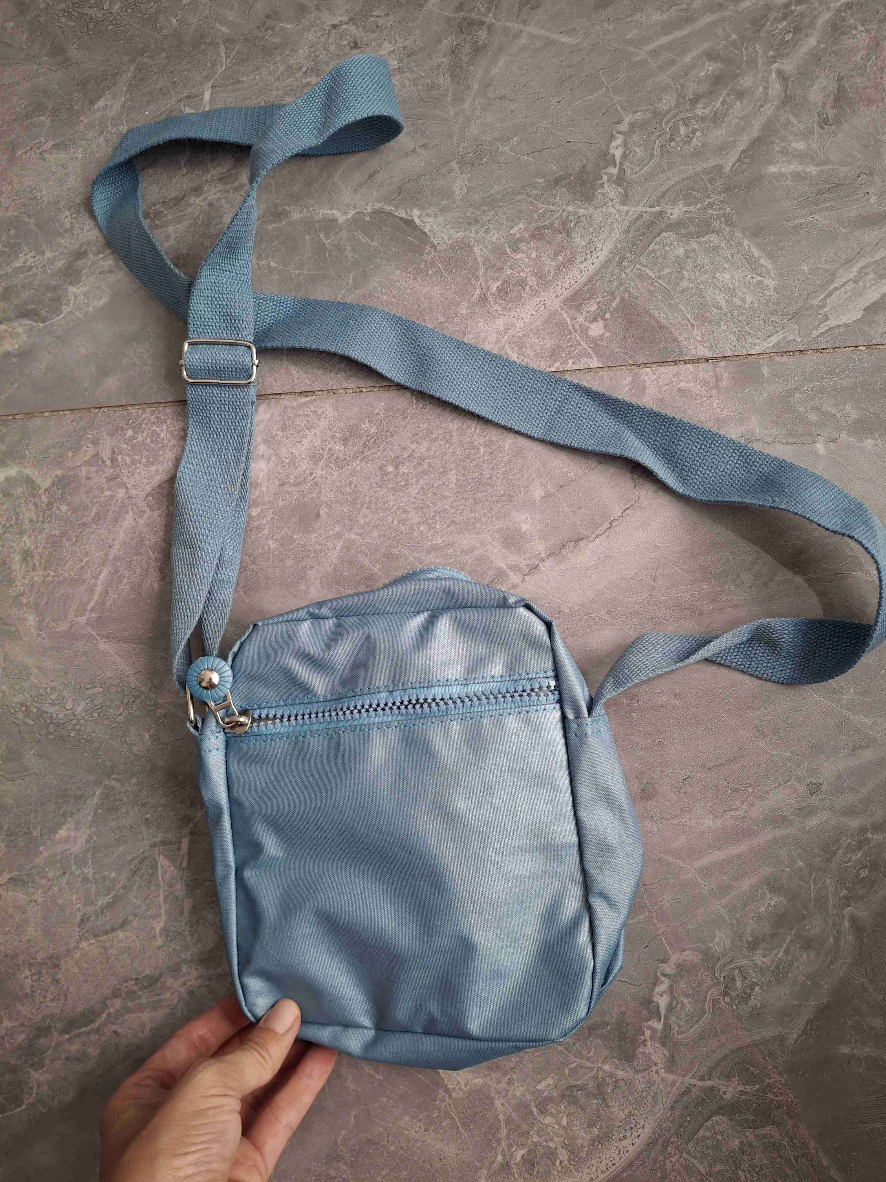 Bandolera celeste unisex