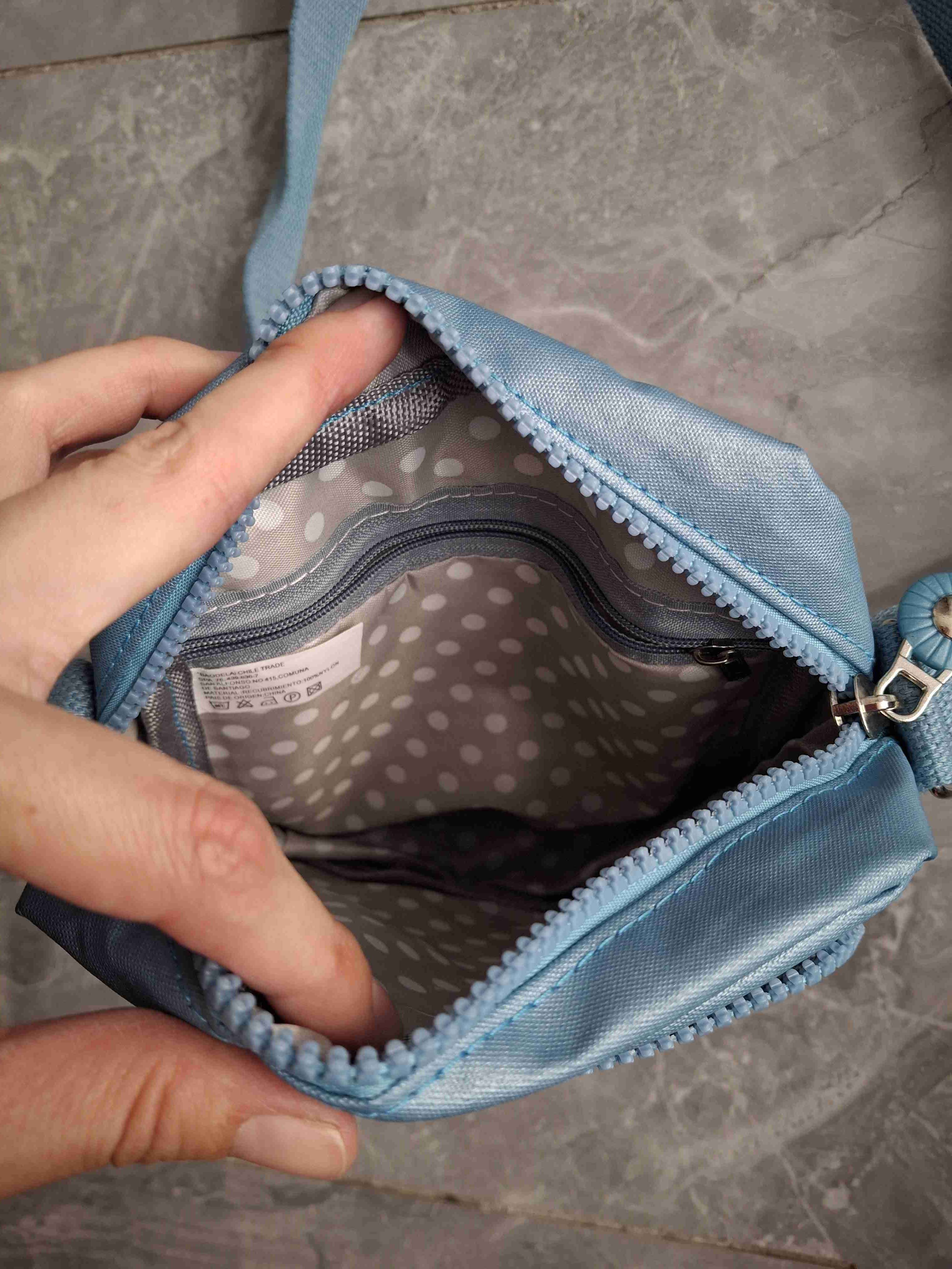 Bandolera celeste unisex - miniatura 4