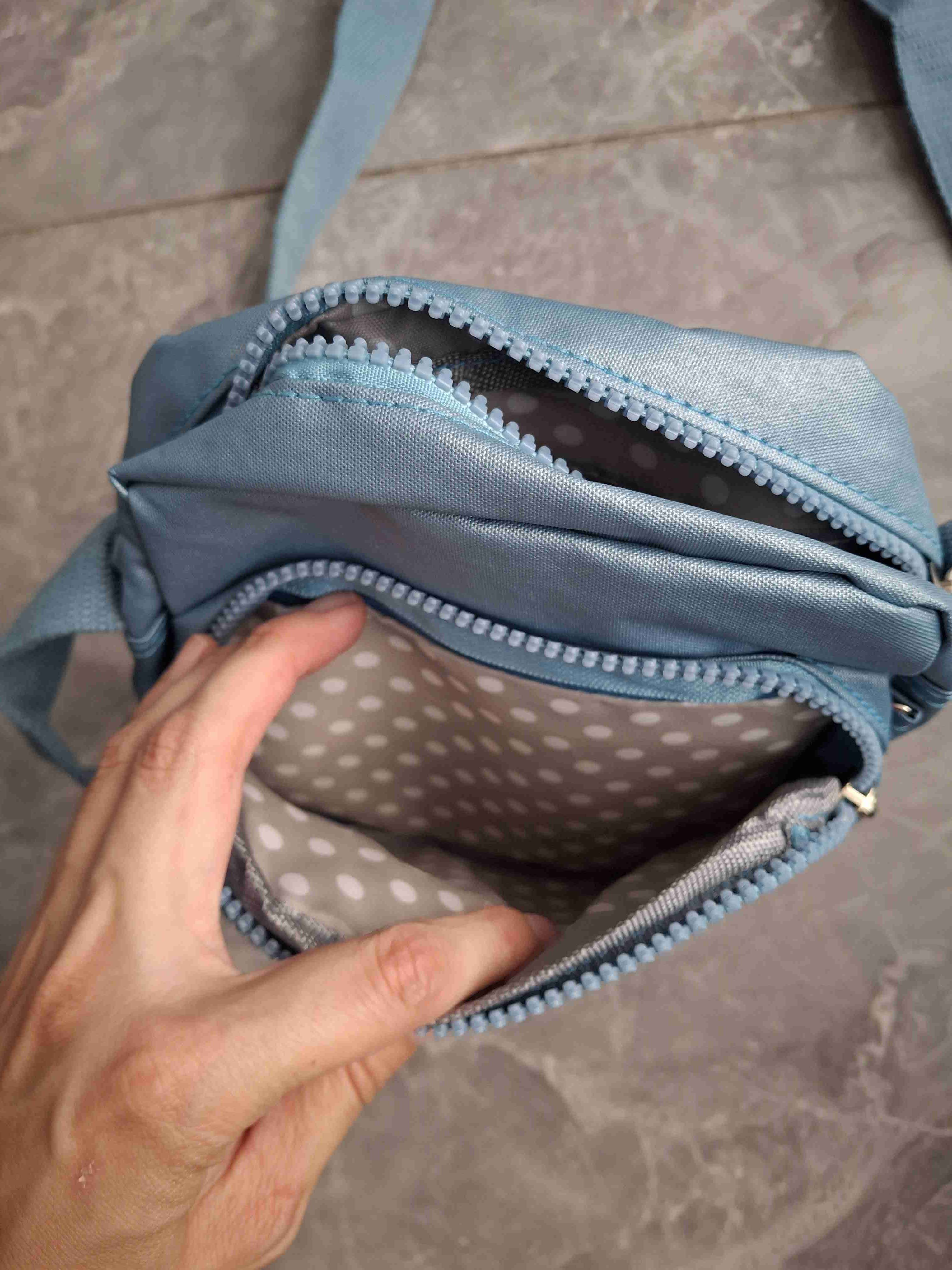 Bandolera celeste unisex - miniatura 5