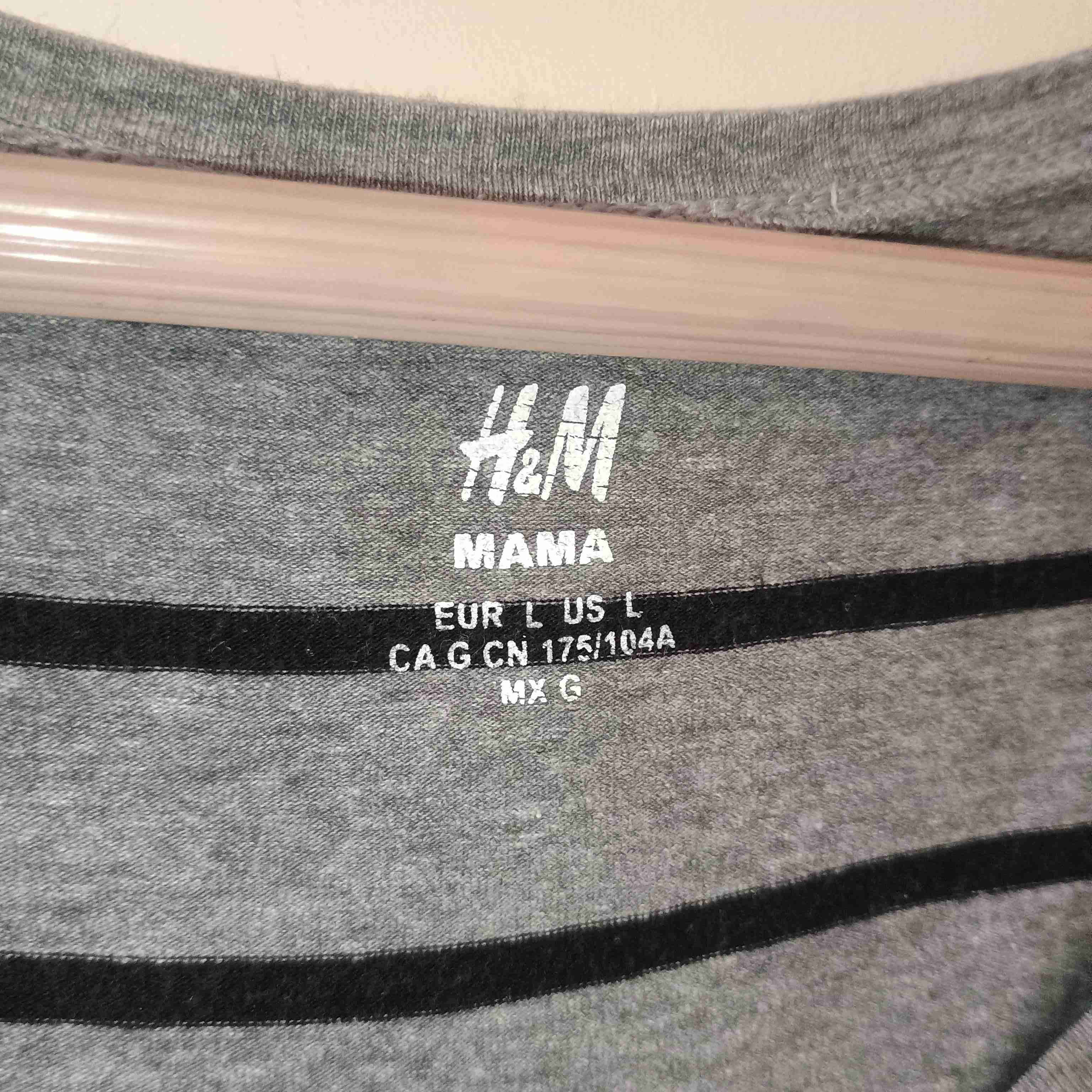 Polera rayada gris - miniatura 2