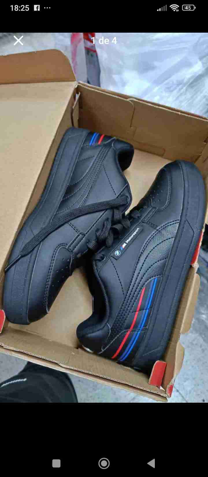 Zapatillas Puma BMW negras - miniatura 2