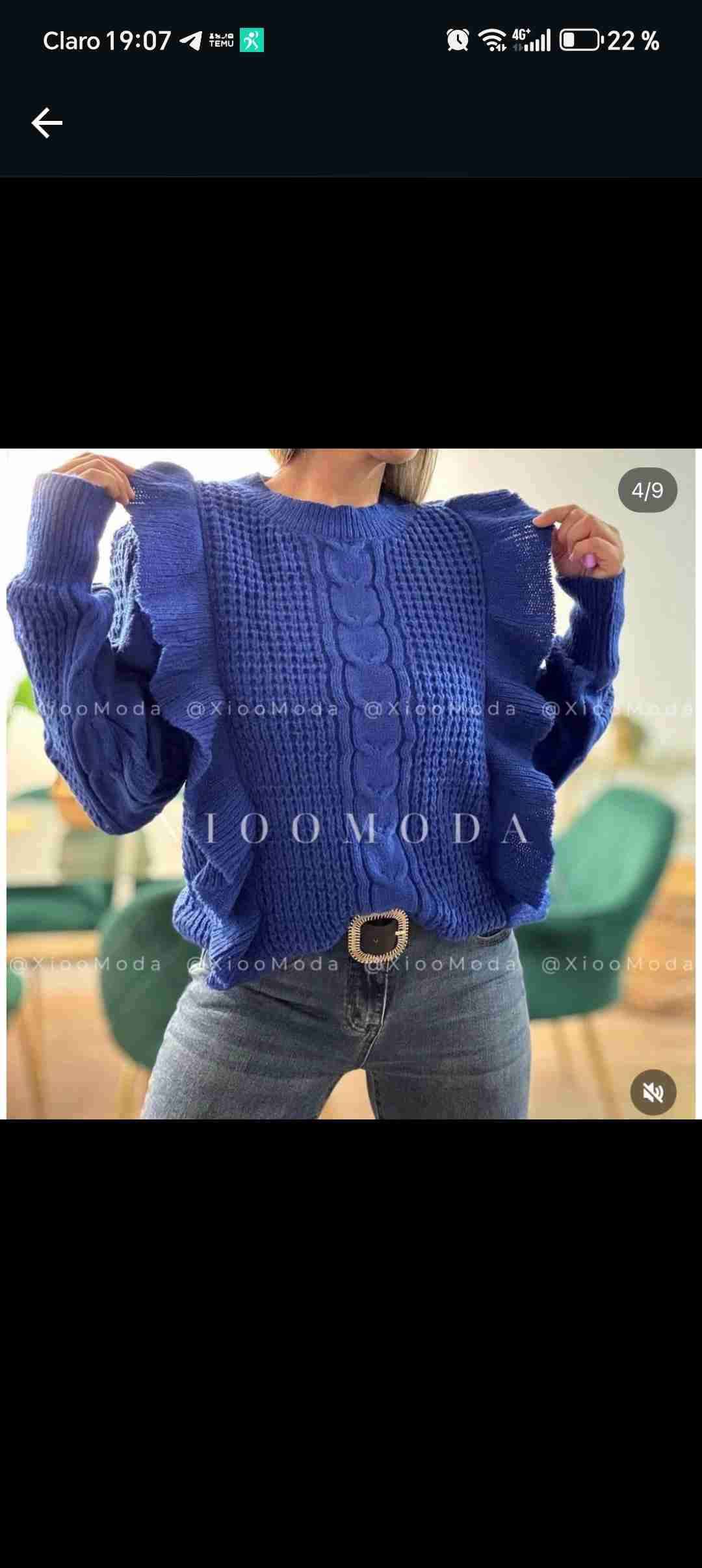 Suéter con vuelos - miniatura 2