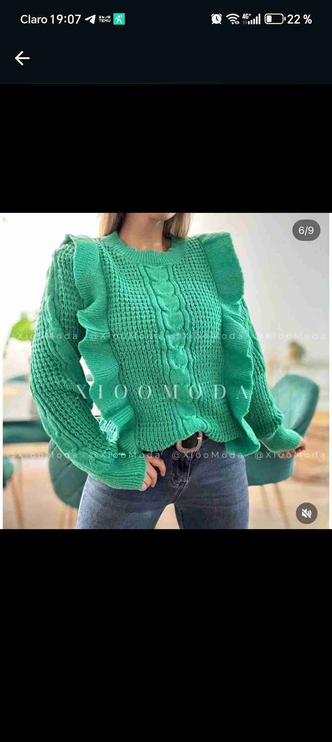 Suéter con vuelos - miniatura 4