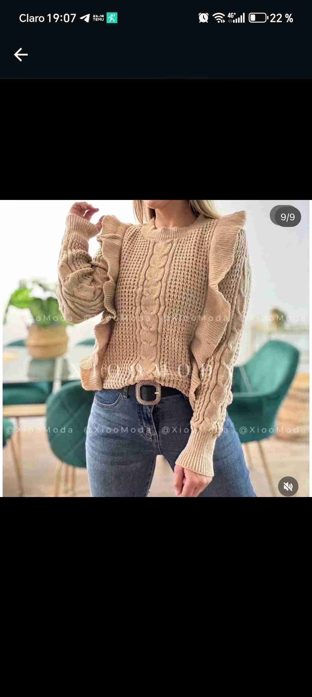 Suéter con vuelos - miniatura 6