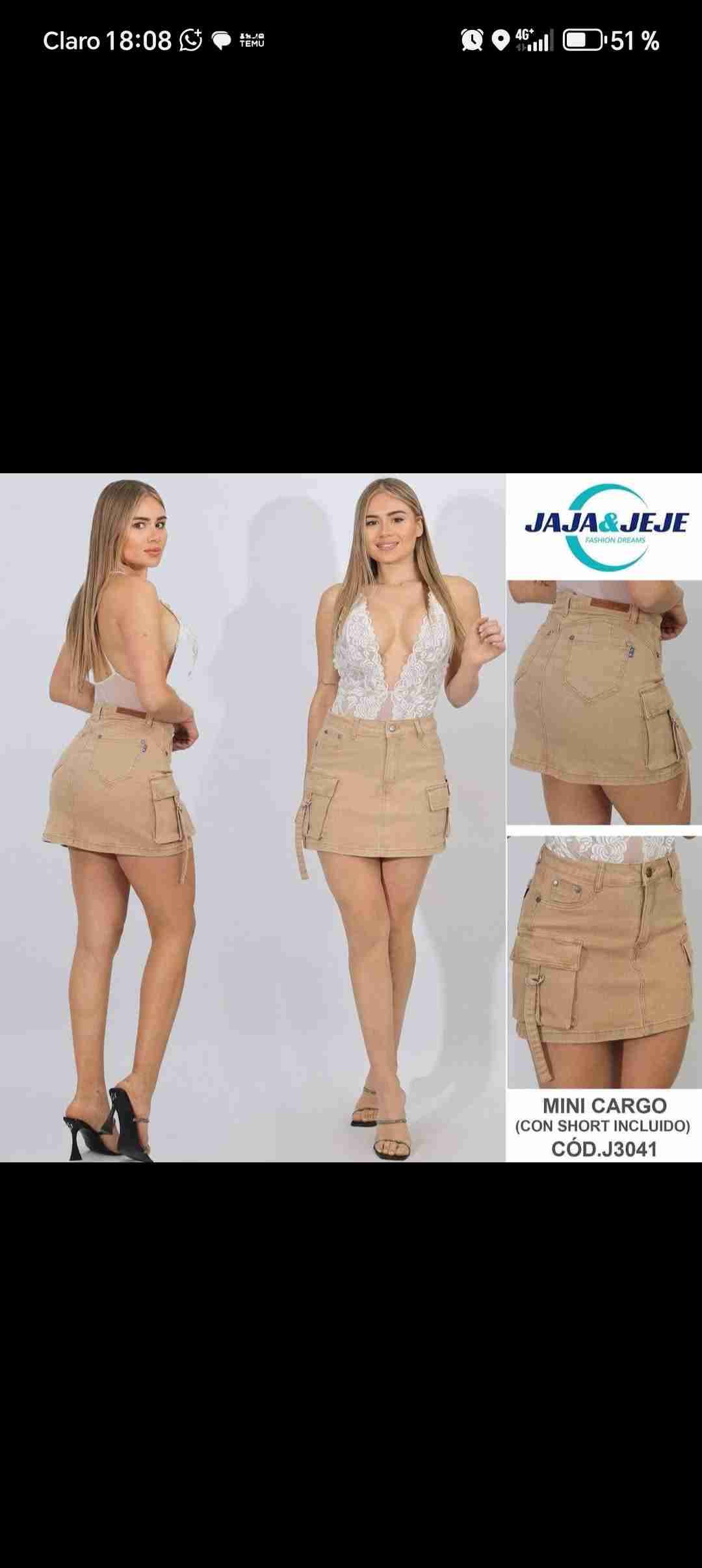 Mini cargo color beige