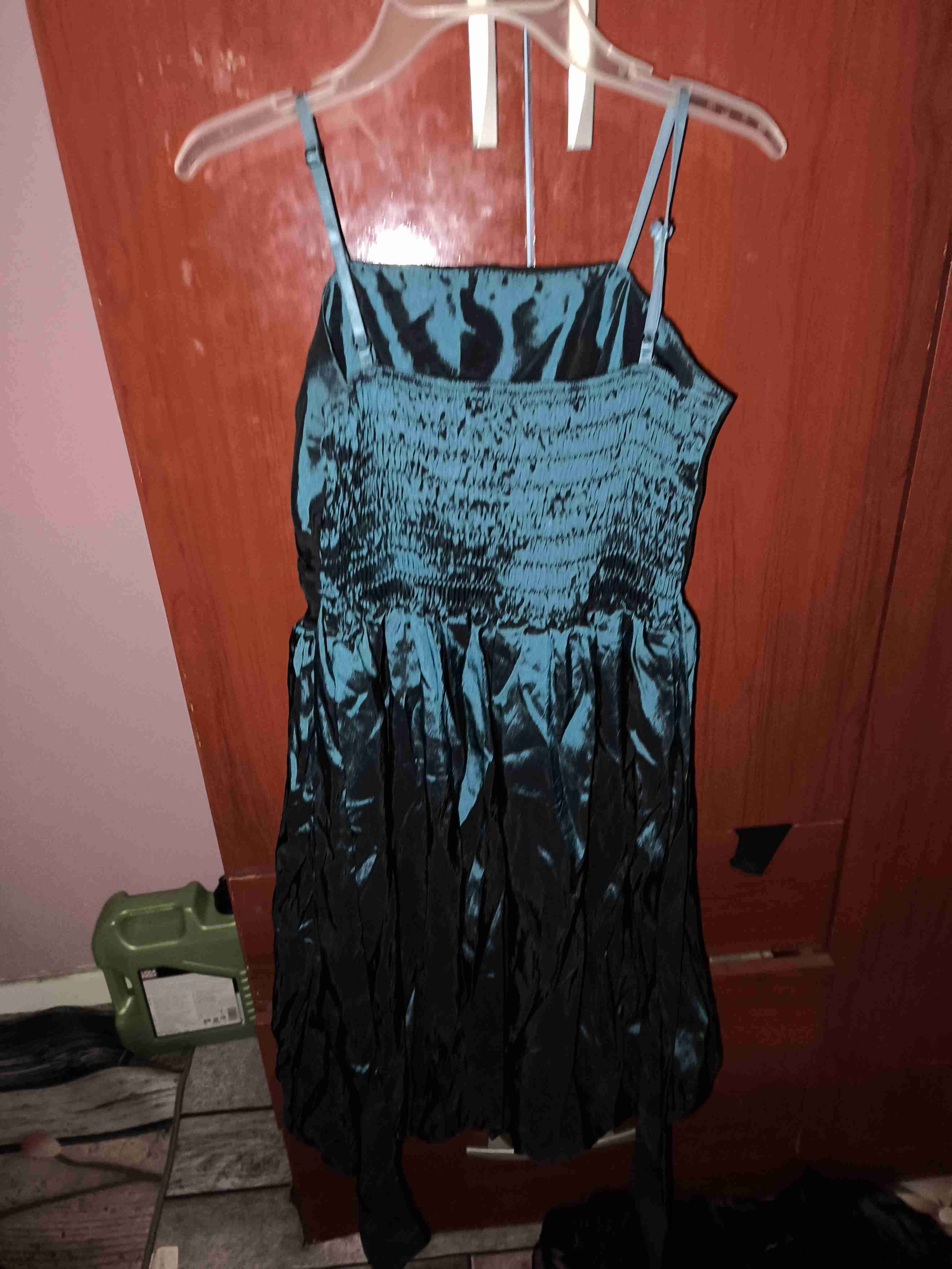 Vestido azul de fiesta - miniatura 2