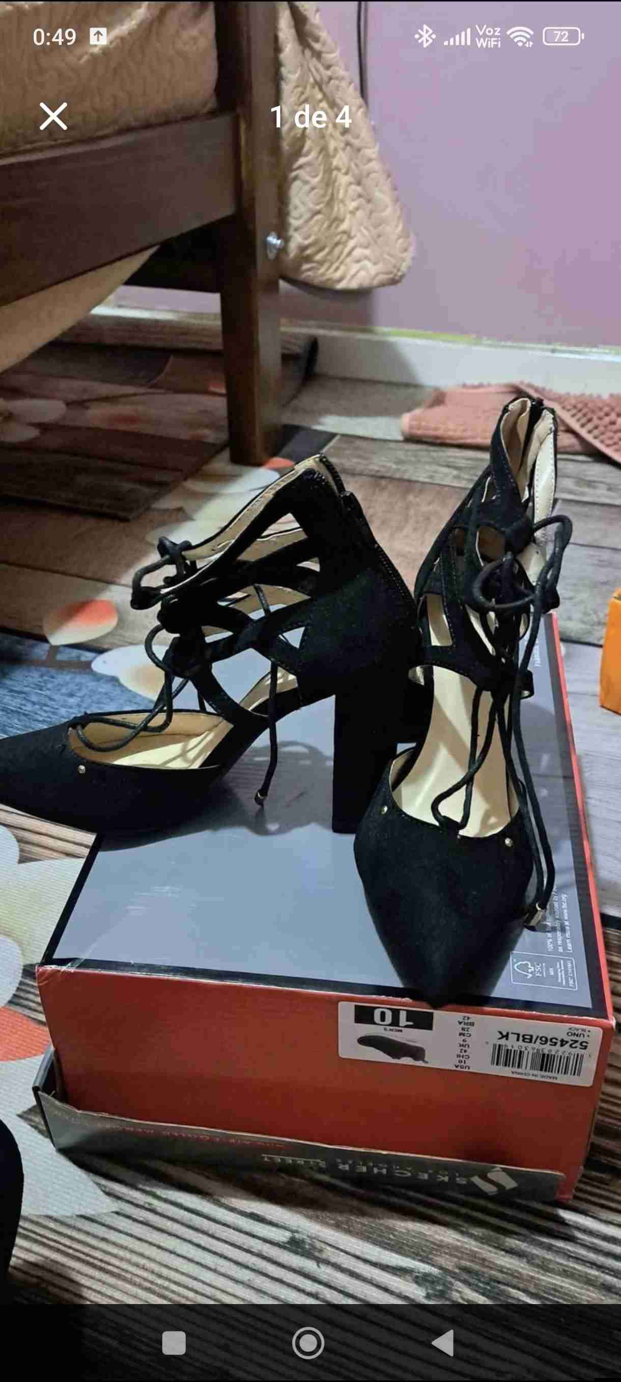 Zapatos de tacón alto negros