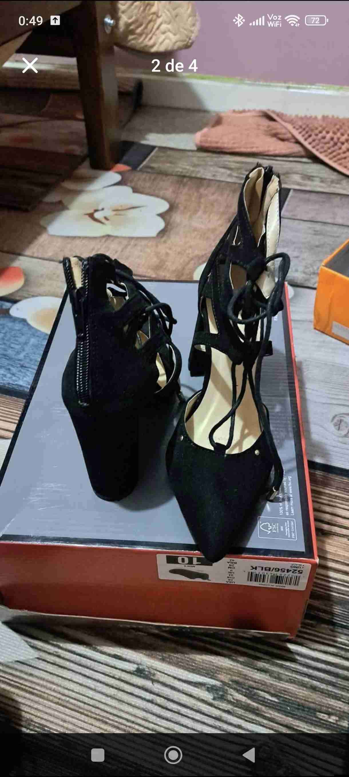 Zapatos de tacón alto negros - miniatura 2