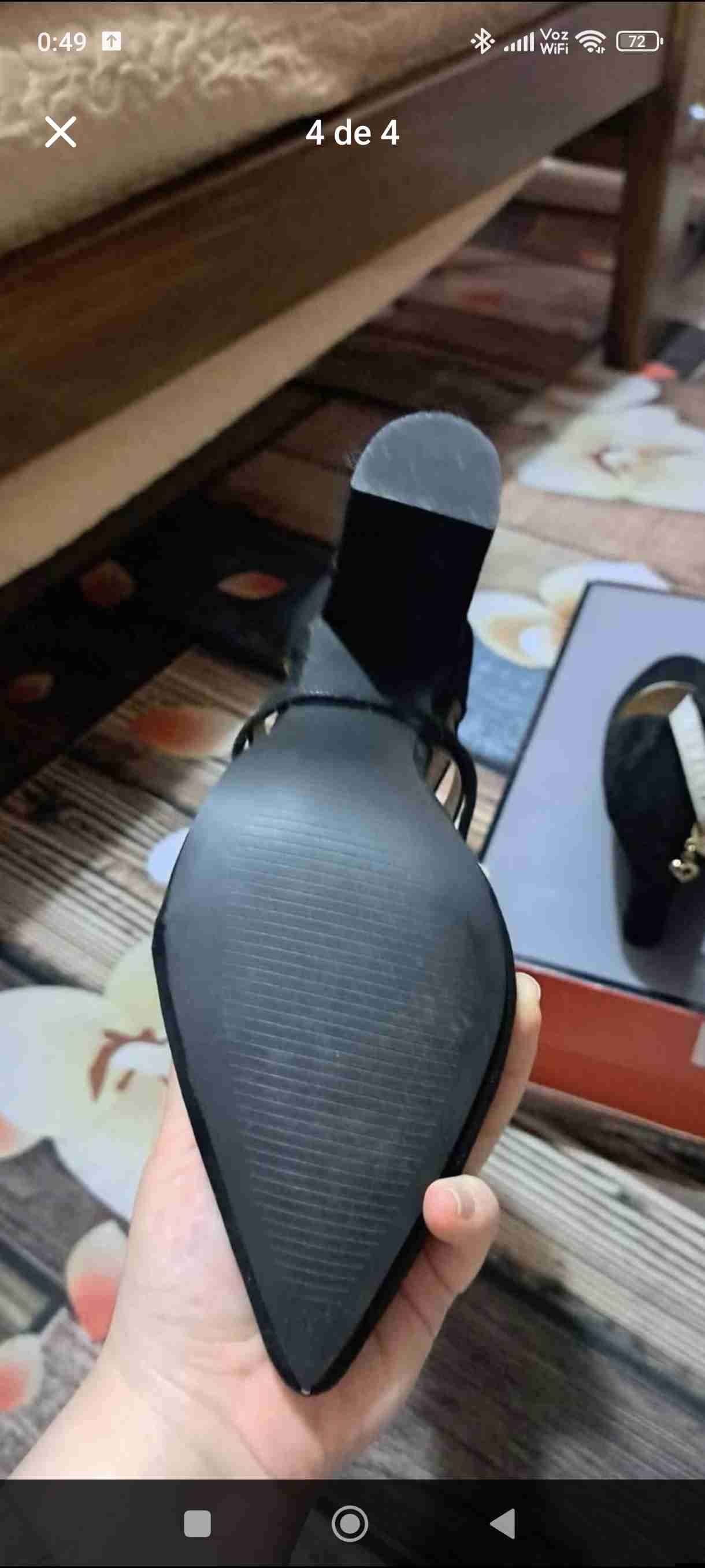 Zapatos de tacón alto negros - miniatura 4