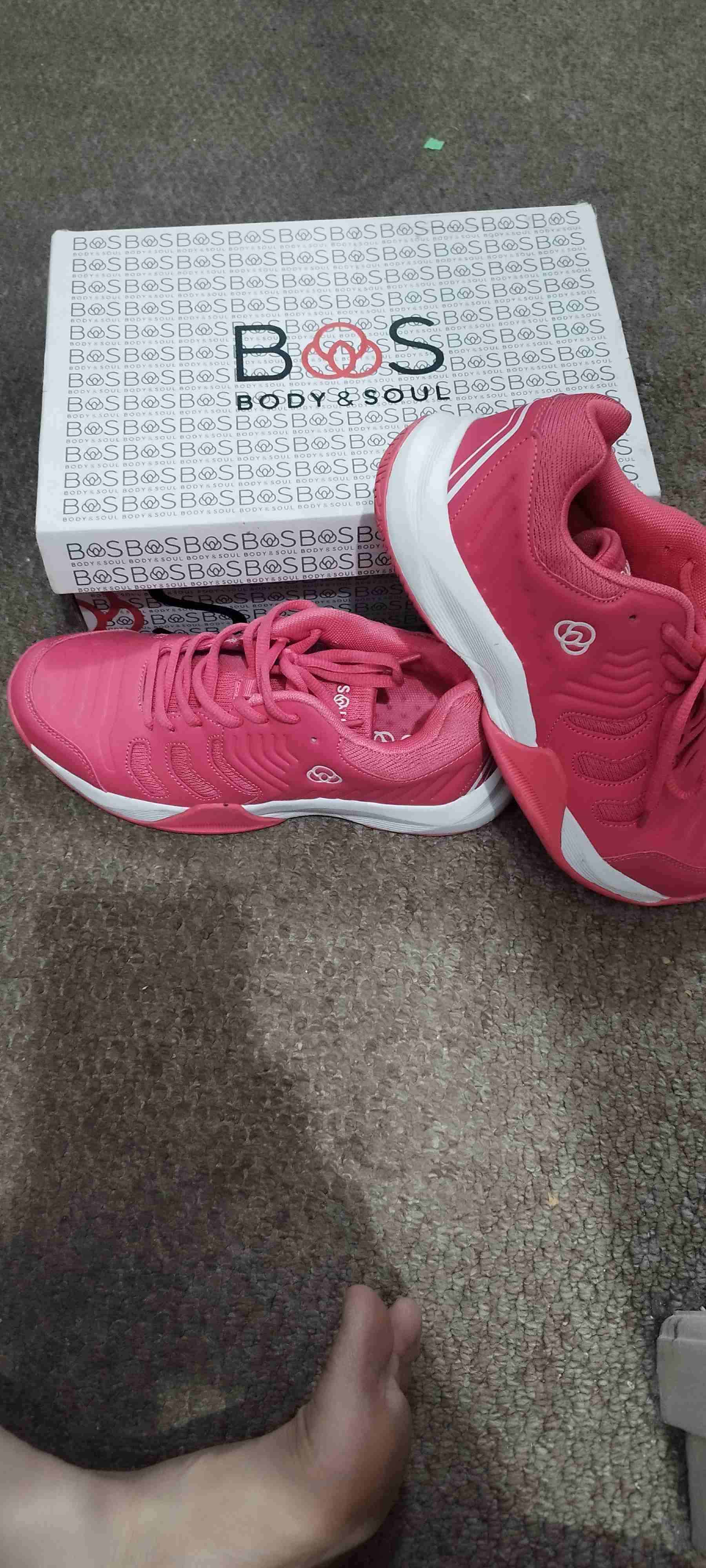Zapatillas deportivas rosas BOS - miniatura 2