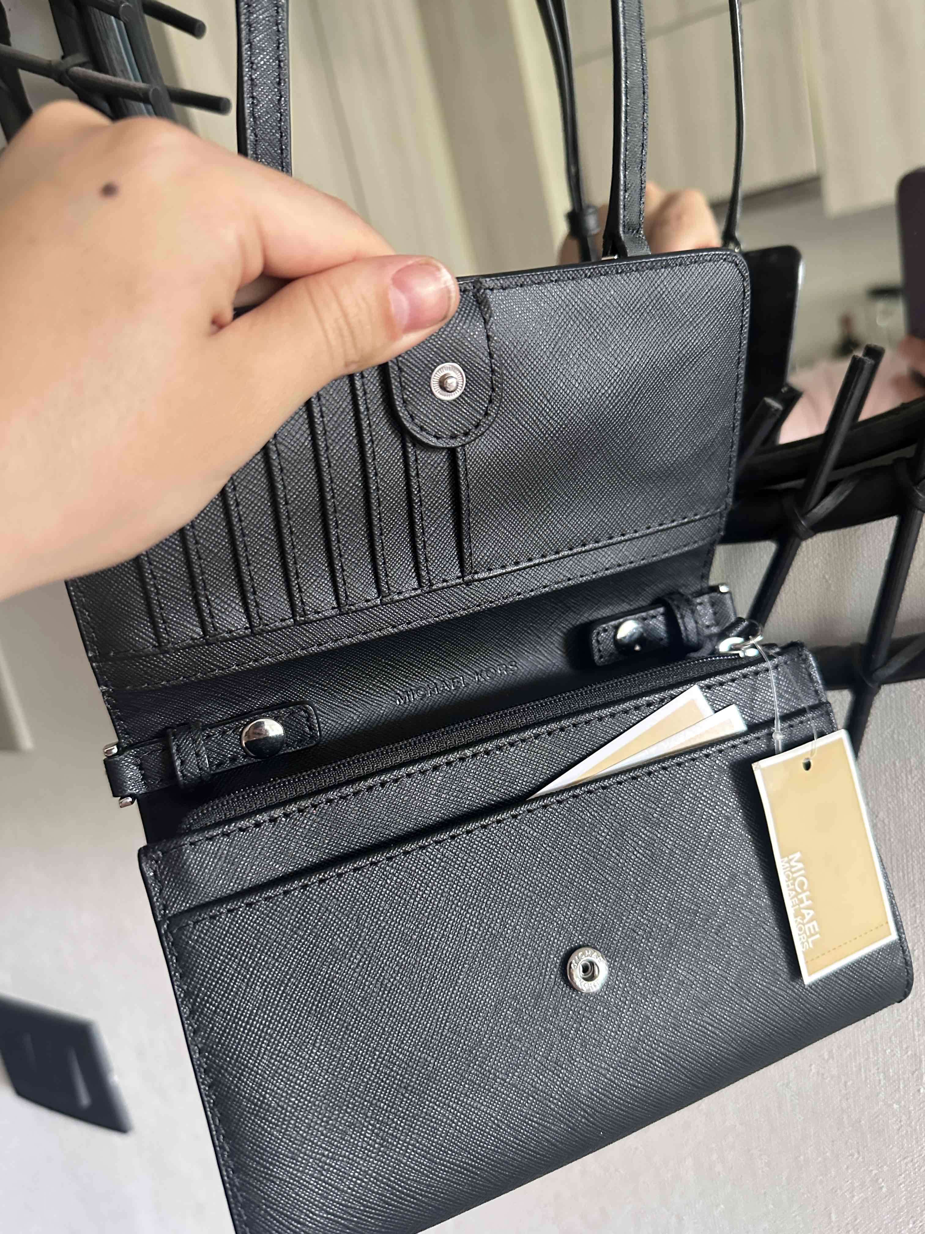 Cartera negra Michael Kors - miniatura 5