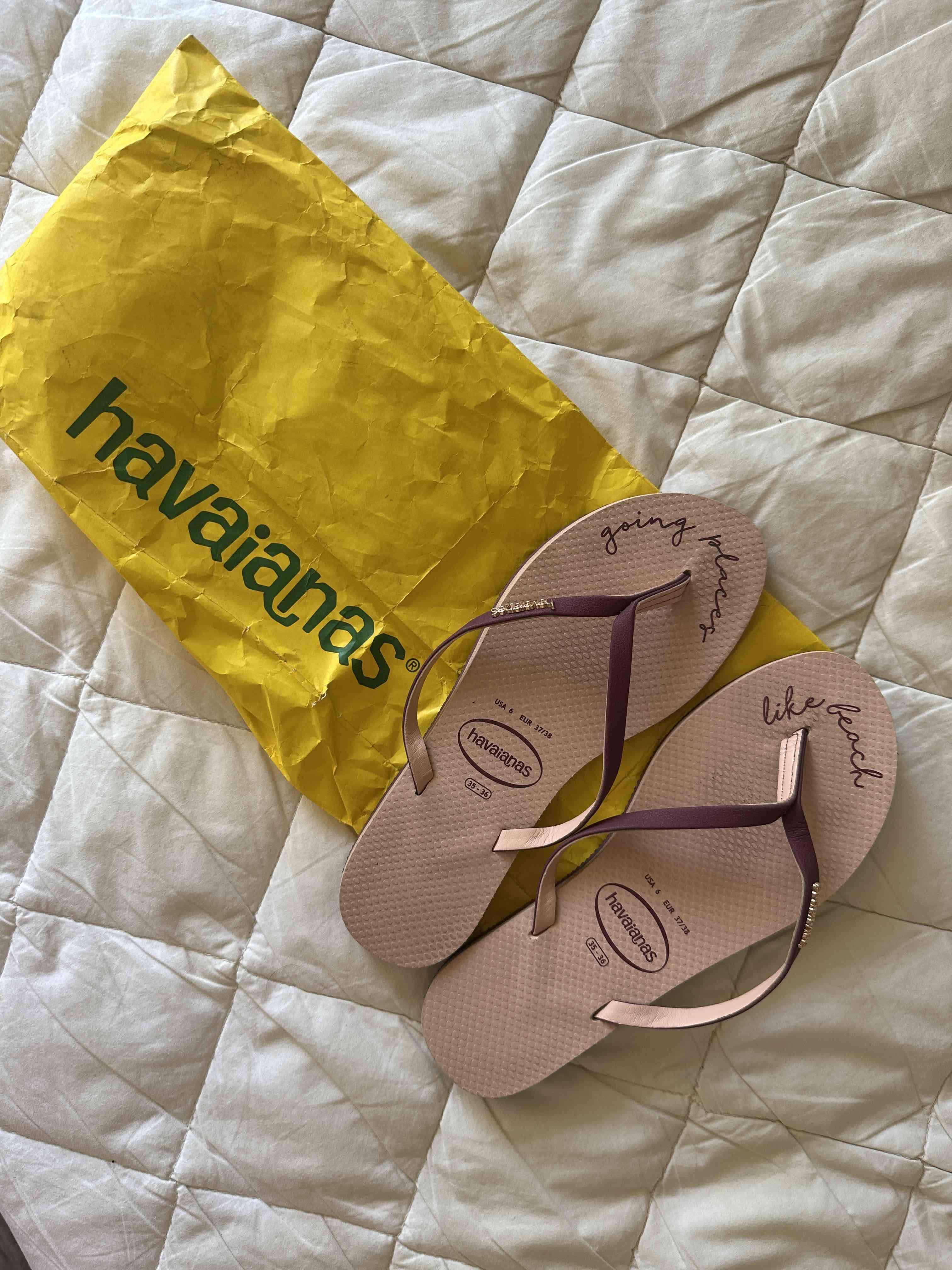 Sandalias Havaianas rosas