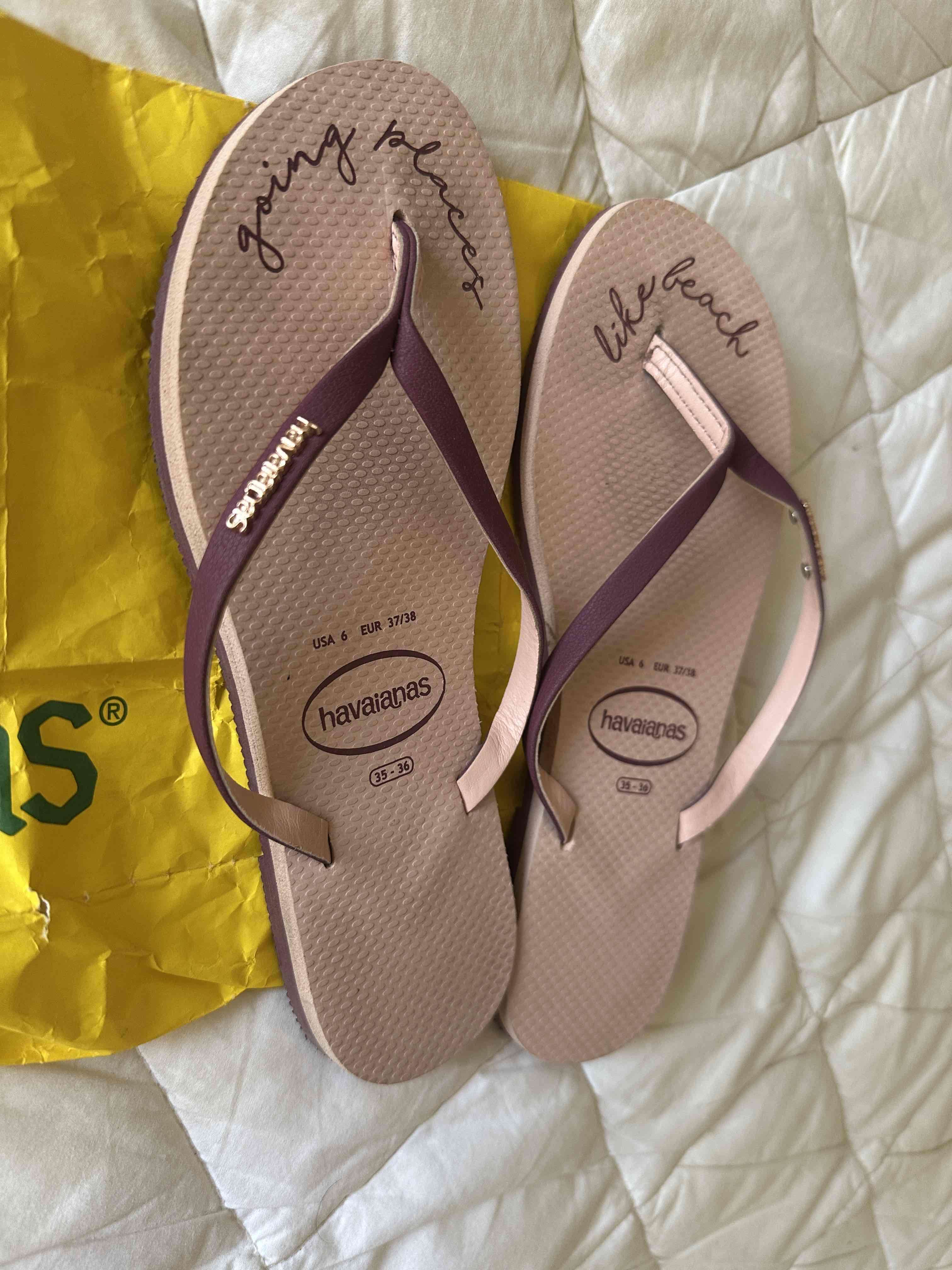 Sandalias Havaianas rosas - miniatura 2